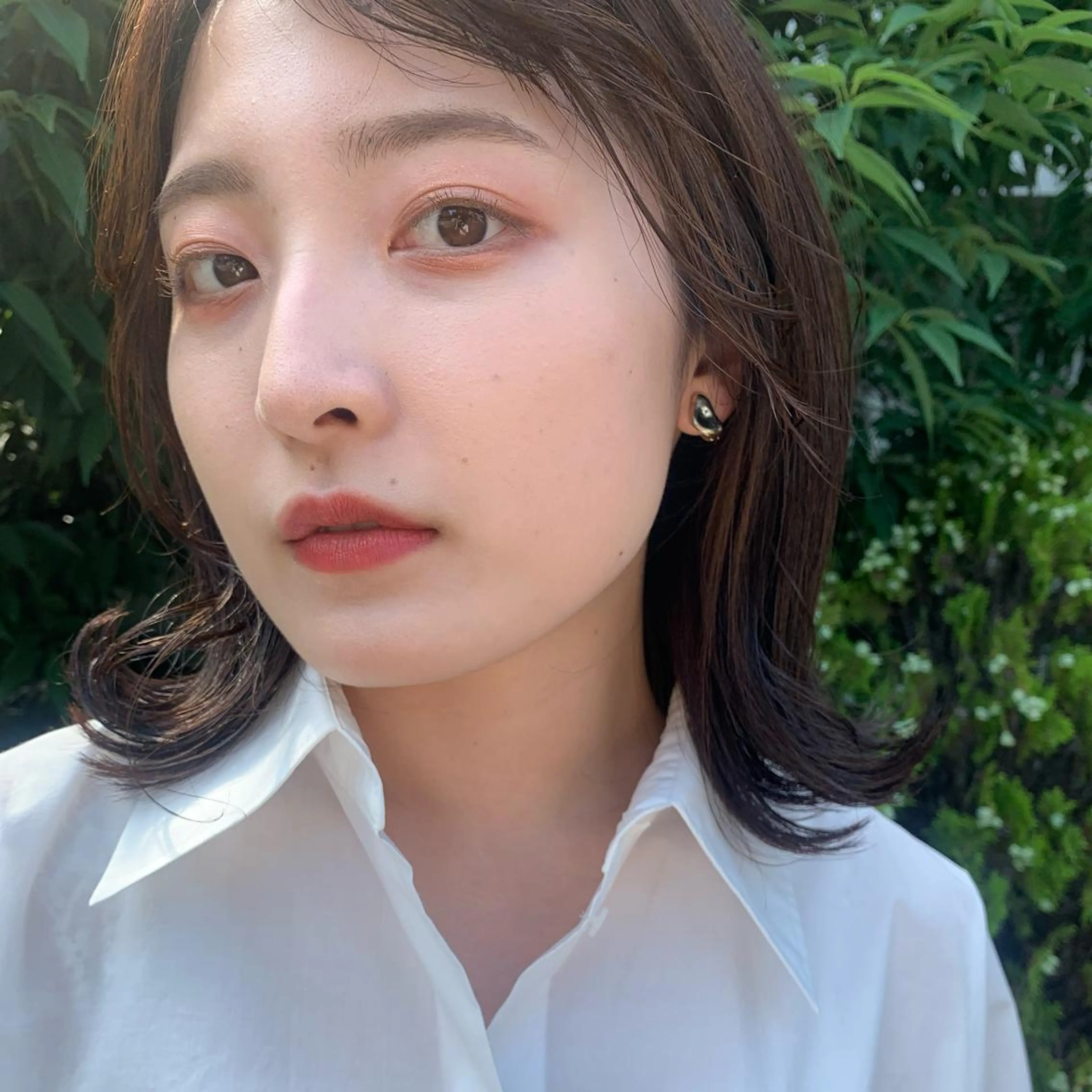 ミディアム GO TODAY シェアサロン 表参道Flos店所属・nishi fuyumiのヘアスタイル