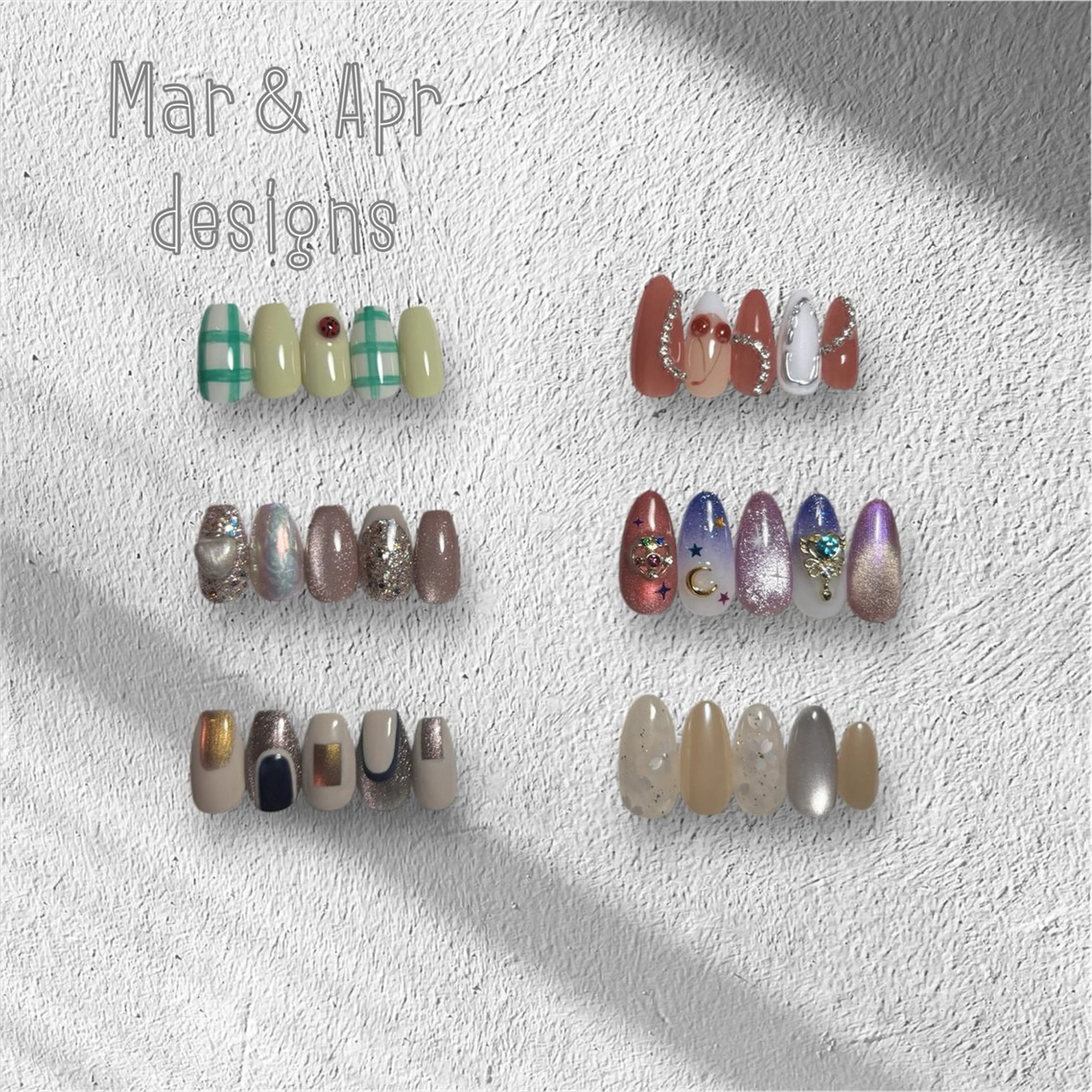 ショート ハンドネイル watanabe miyuuのネイルデザイン