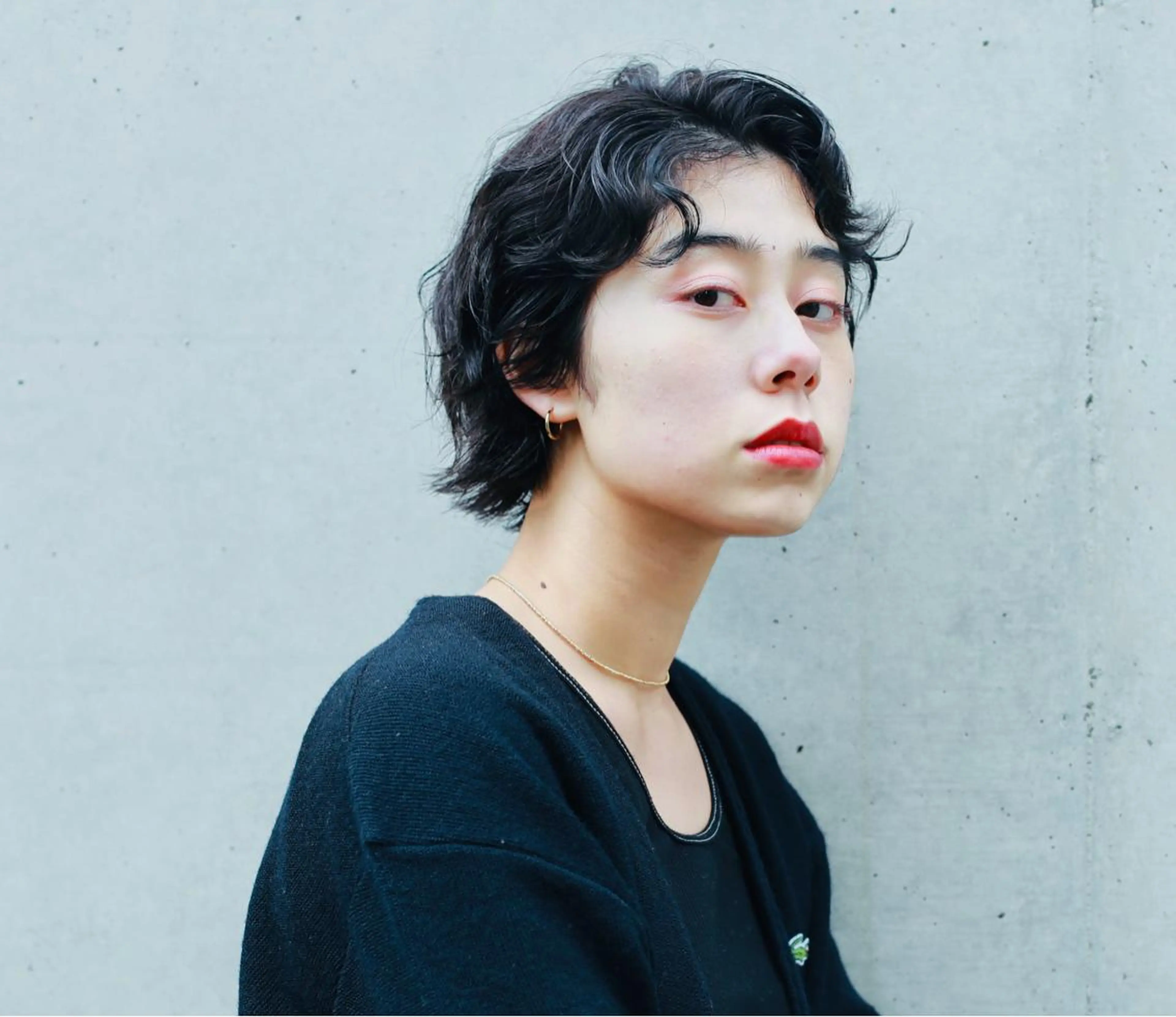 ショート パーマ 🌈月1夜モデル募集 📩ください⭐️のヘアスタイル