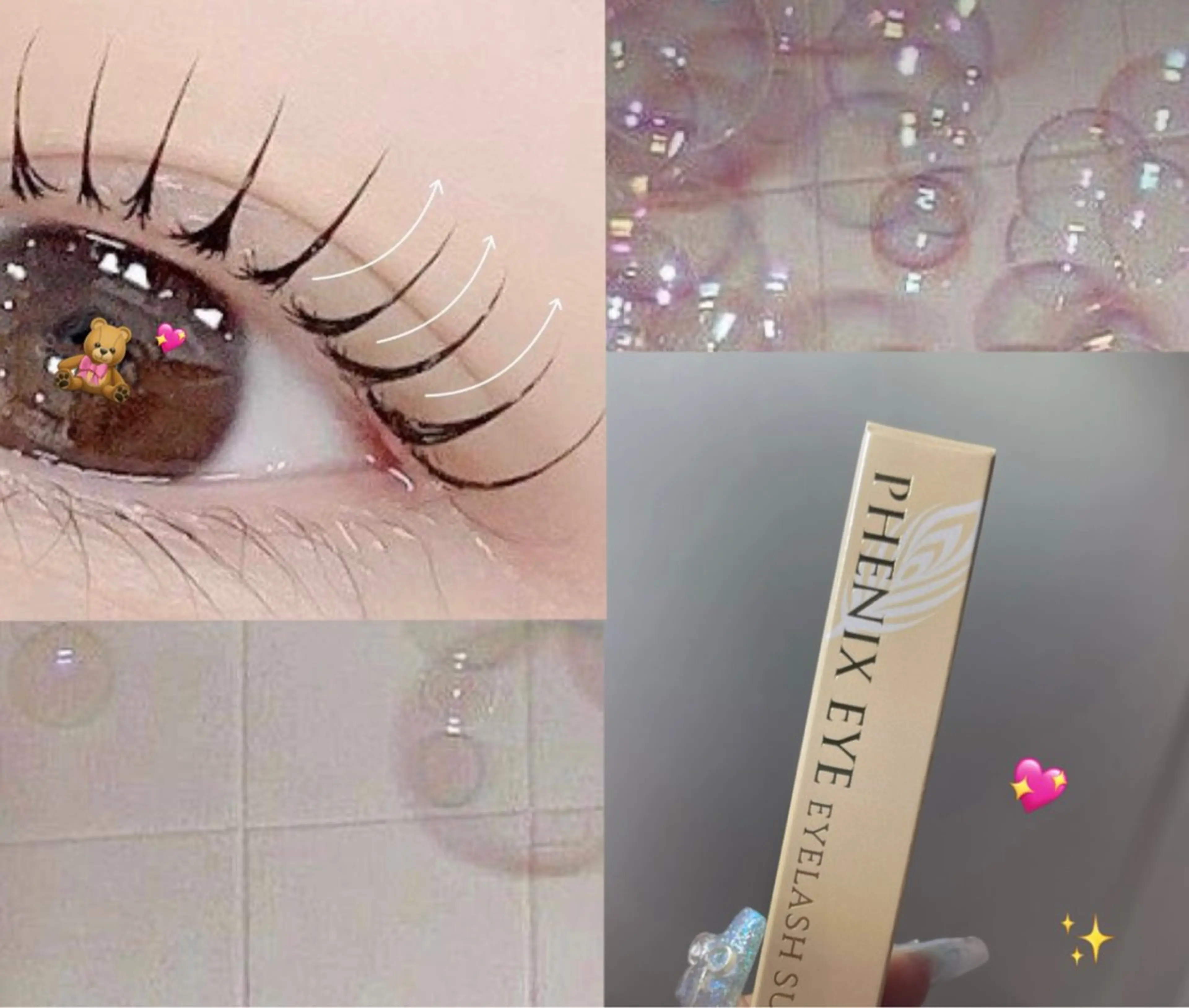 サロンの仕上がり続く✨美容液配合✨仕上げ用コーティングジェル一本+まつげパーマSET💖の写真