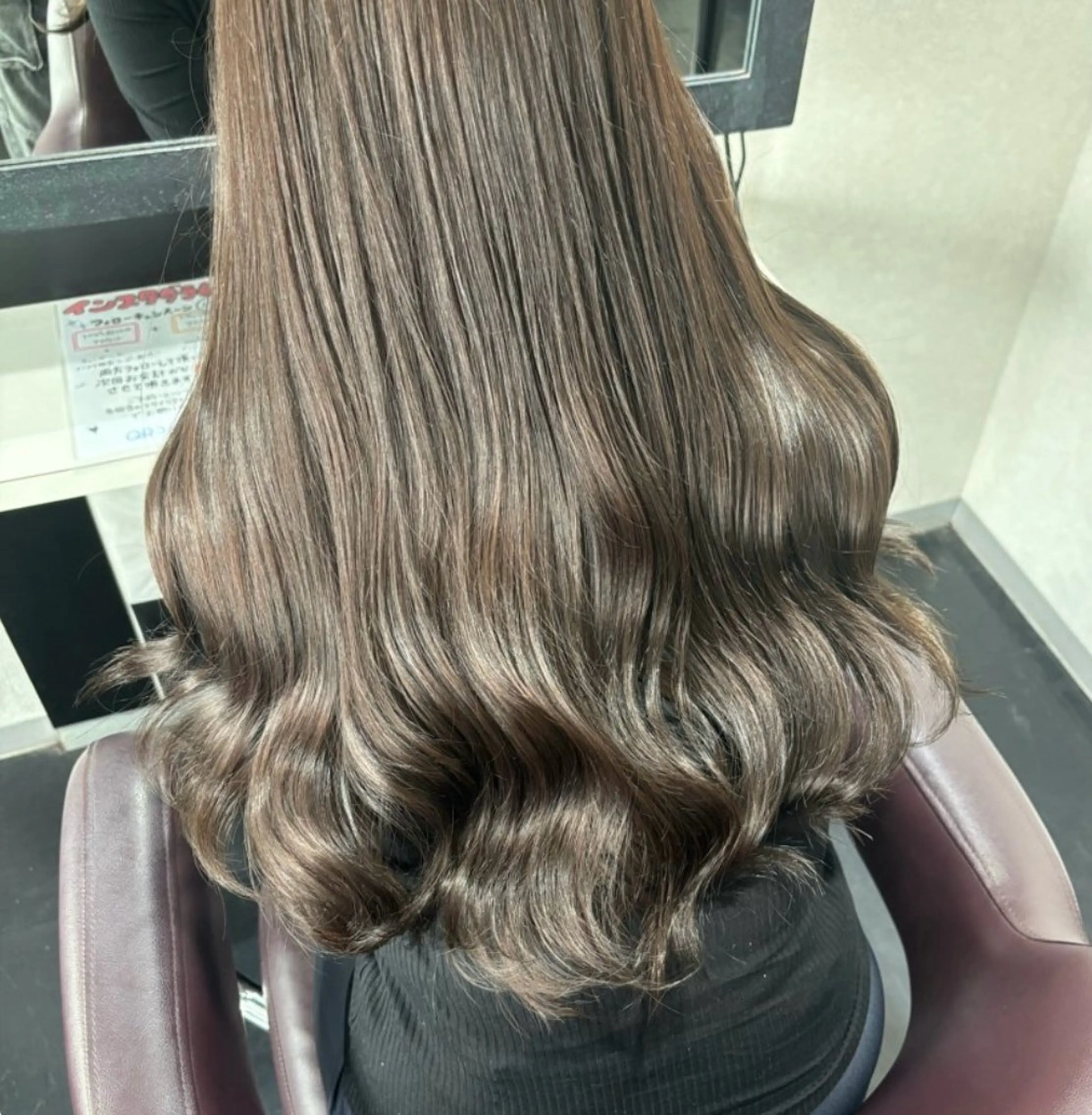 ロング カラー mizu kiのヘアスタイル