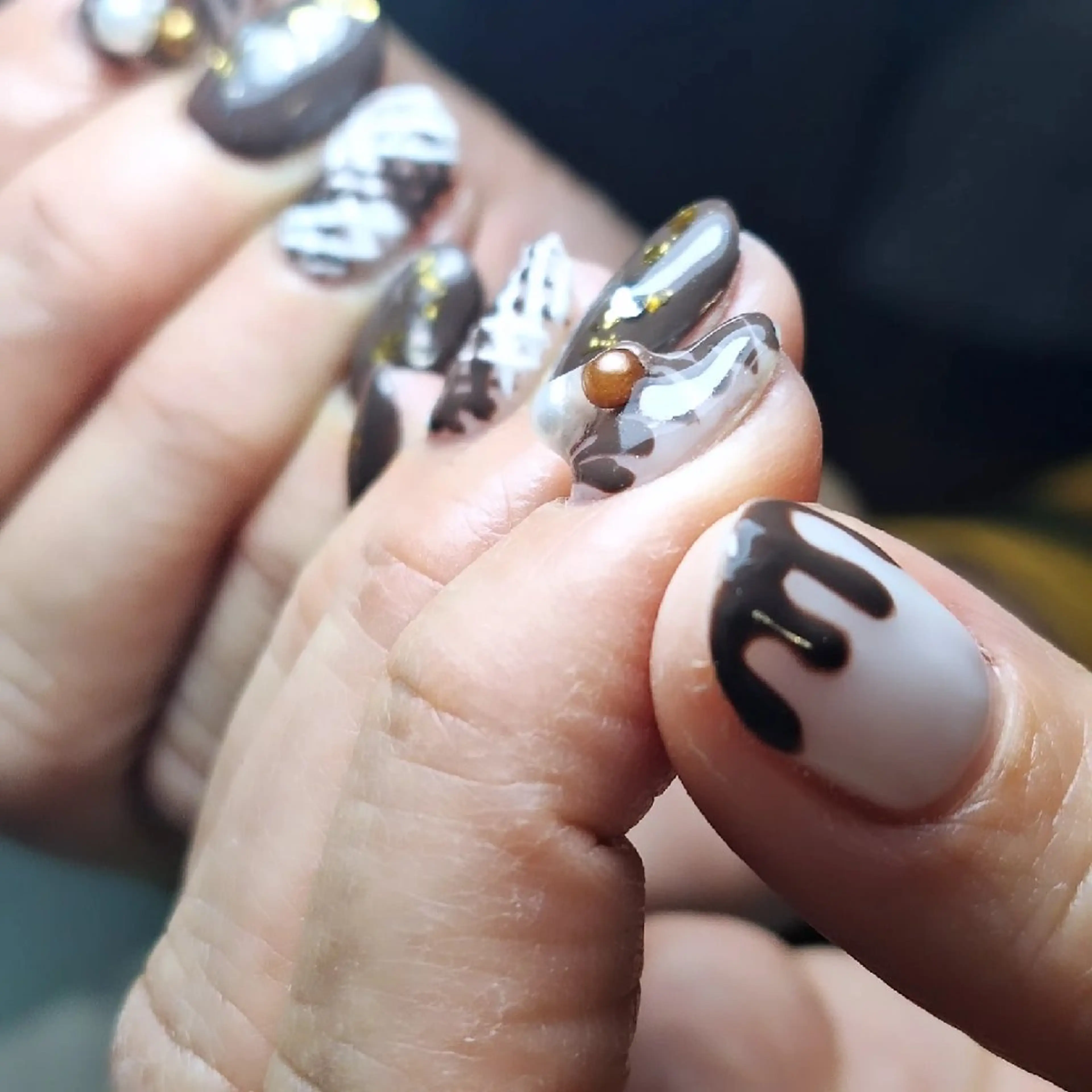 ネイル バレンタイン ネイリスト aoiのネイルデザイン