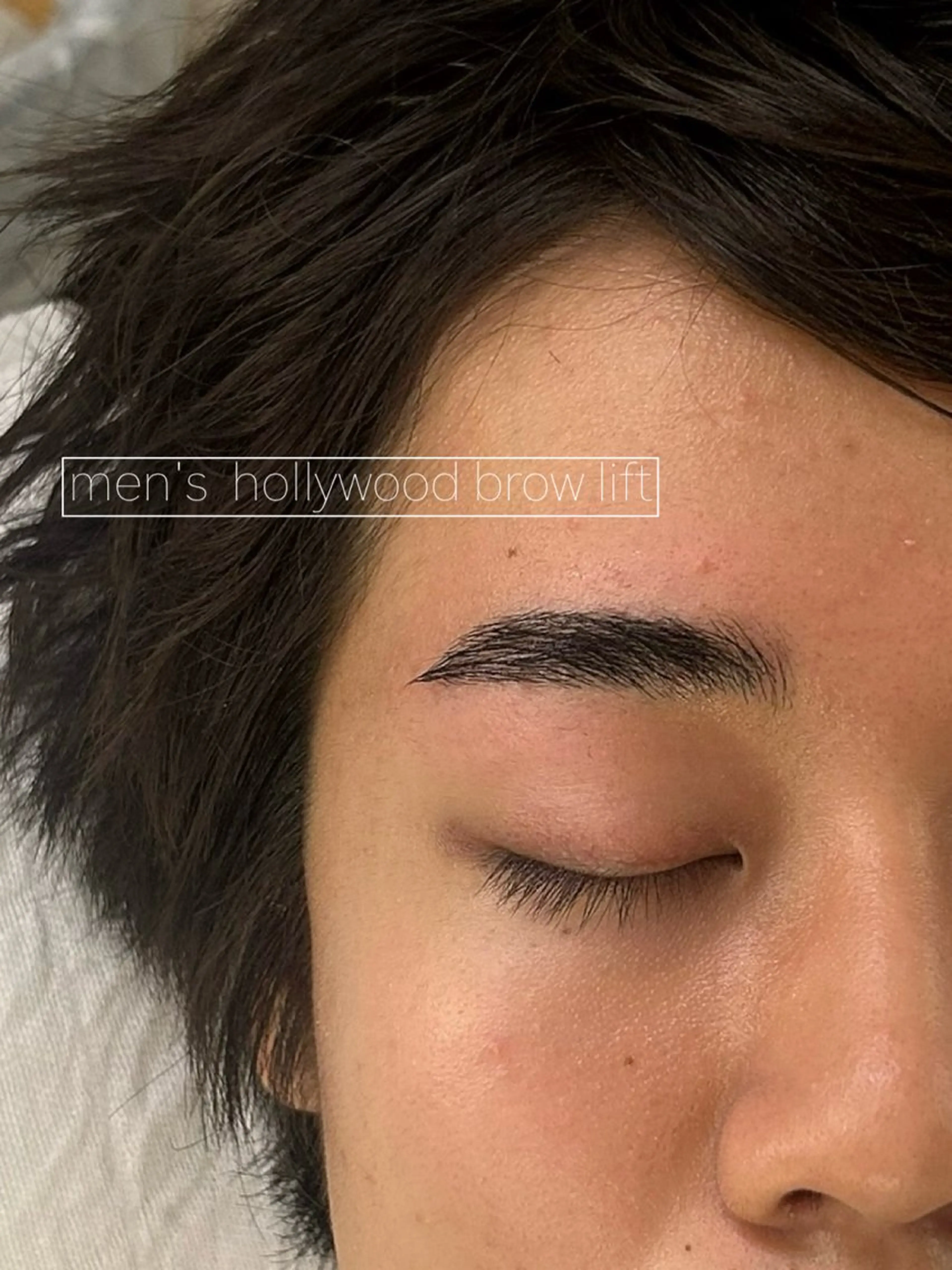 メンズ アイブロウ ハリウッドブロウリフト メンズアイブロウ ワックス脱毛 その他(アイブロウ) GO TODAY SHAiRE SALON Vellmie店所属・吉祥寺kasumi 🌛eye/browのマツエク・マツパデザイン