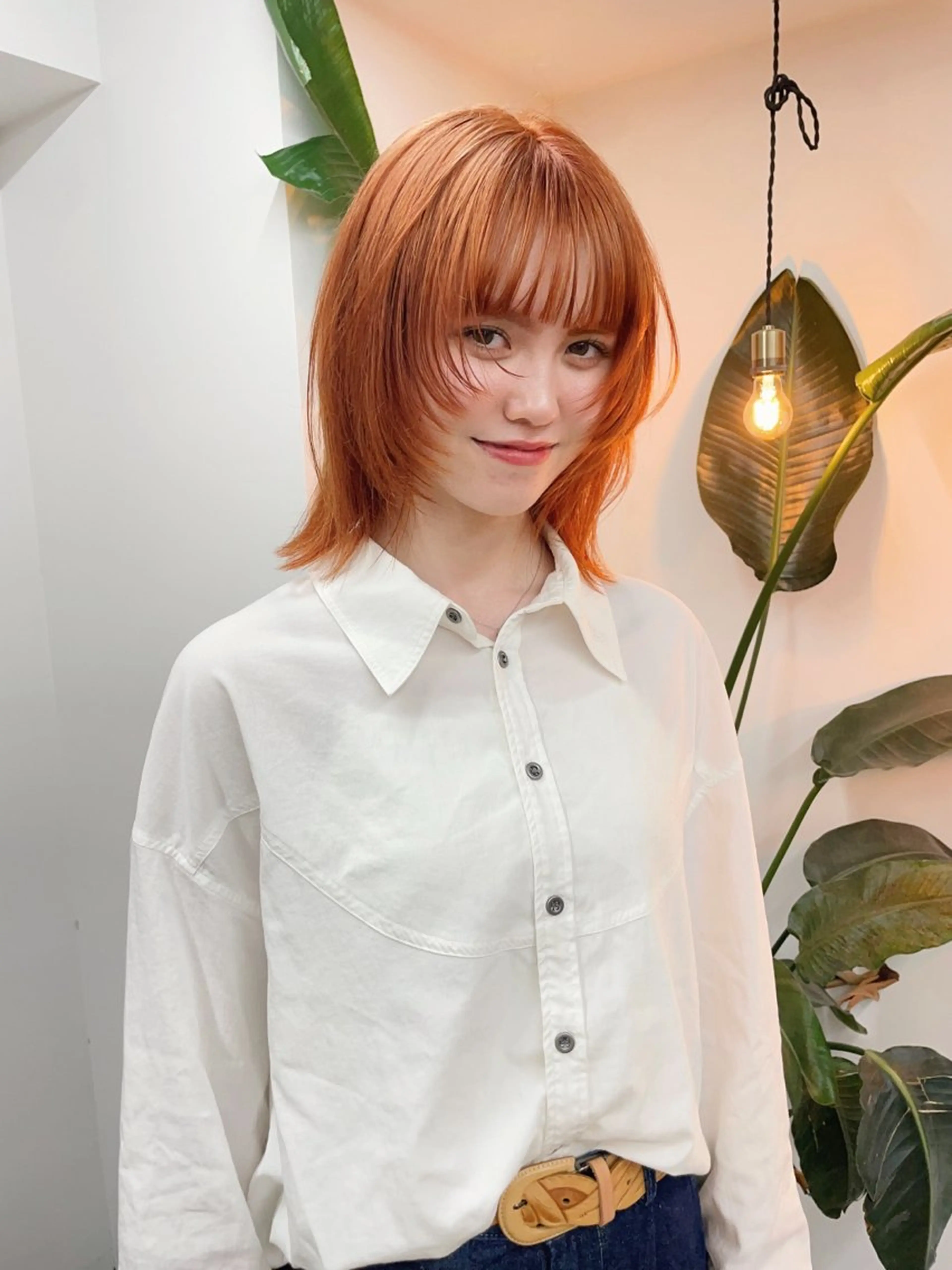 ミディアム カラー 古松佳々里 ボブパーマ暖色カラーのその他イメージ