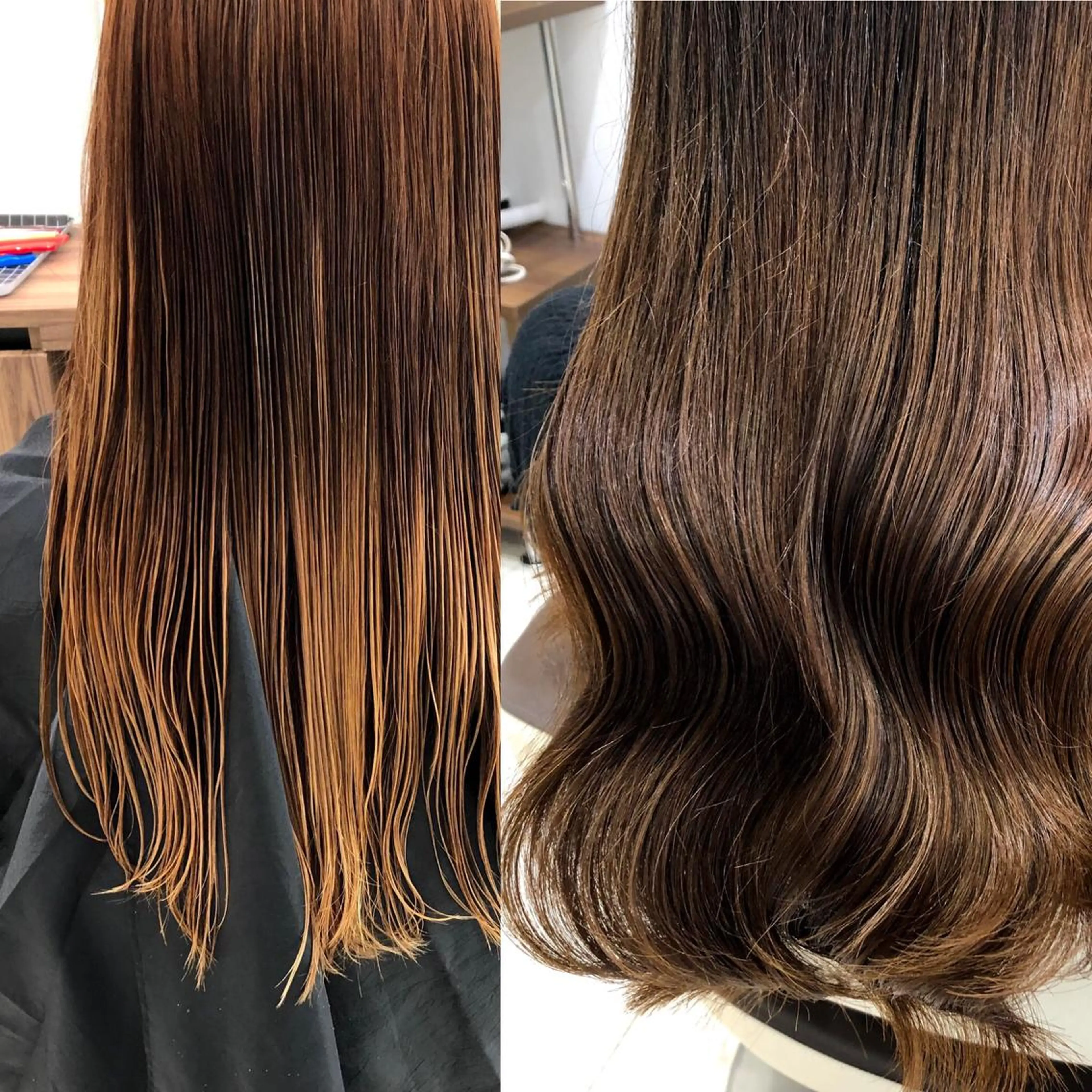 ロング 日野・八王子縮毛矯正 ワタナベリョウマのヘアスタイル