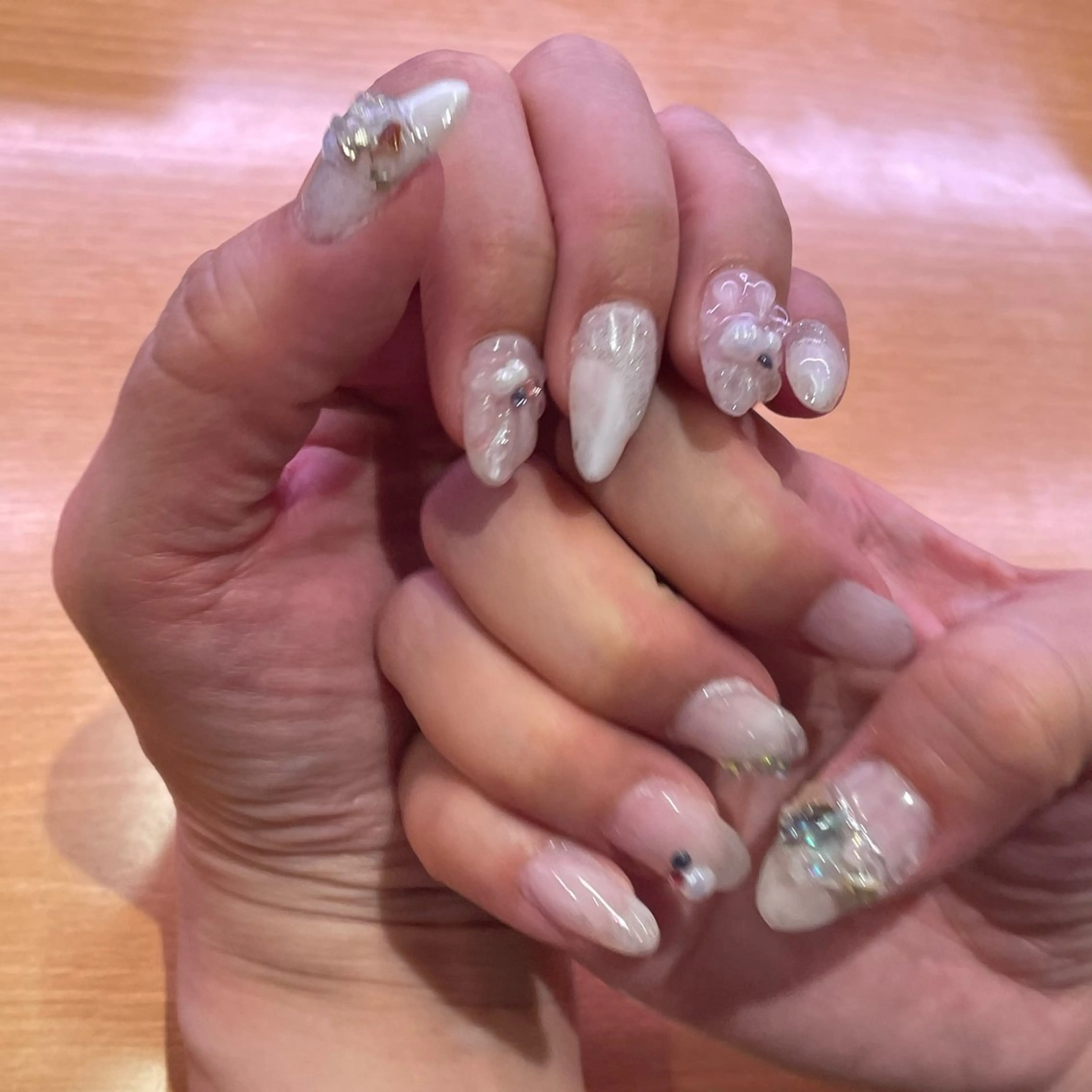 ネイル 💅ミルメリ ネイル💅のネイルデザイン