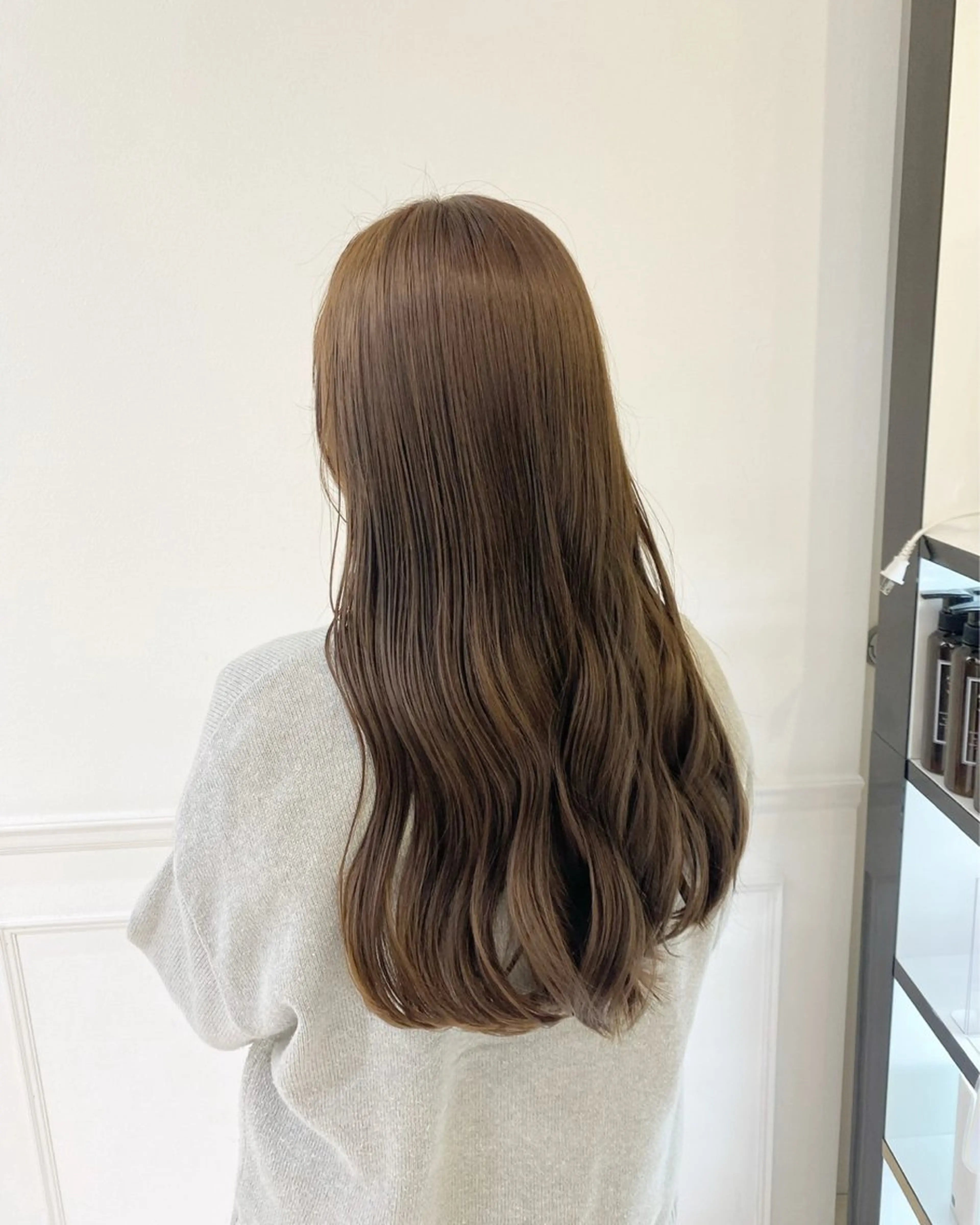 ロング カラー カット ヘアカラー トリートメント 韓国/レイヤー/艶髪 ルキアのヘアスタイル