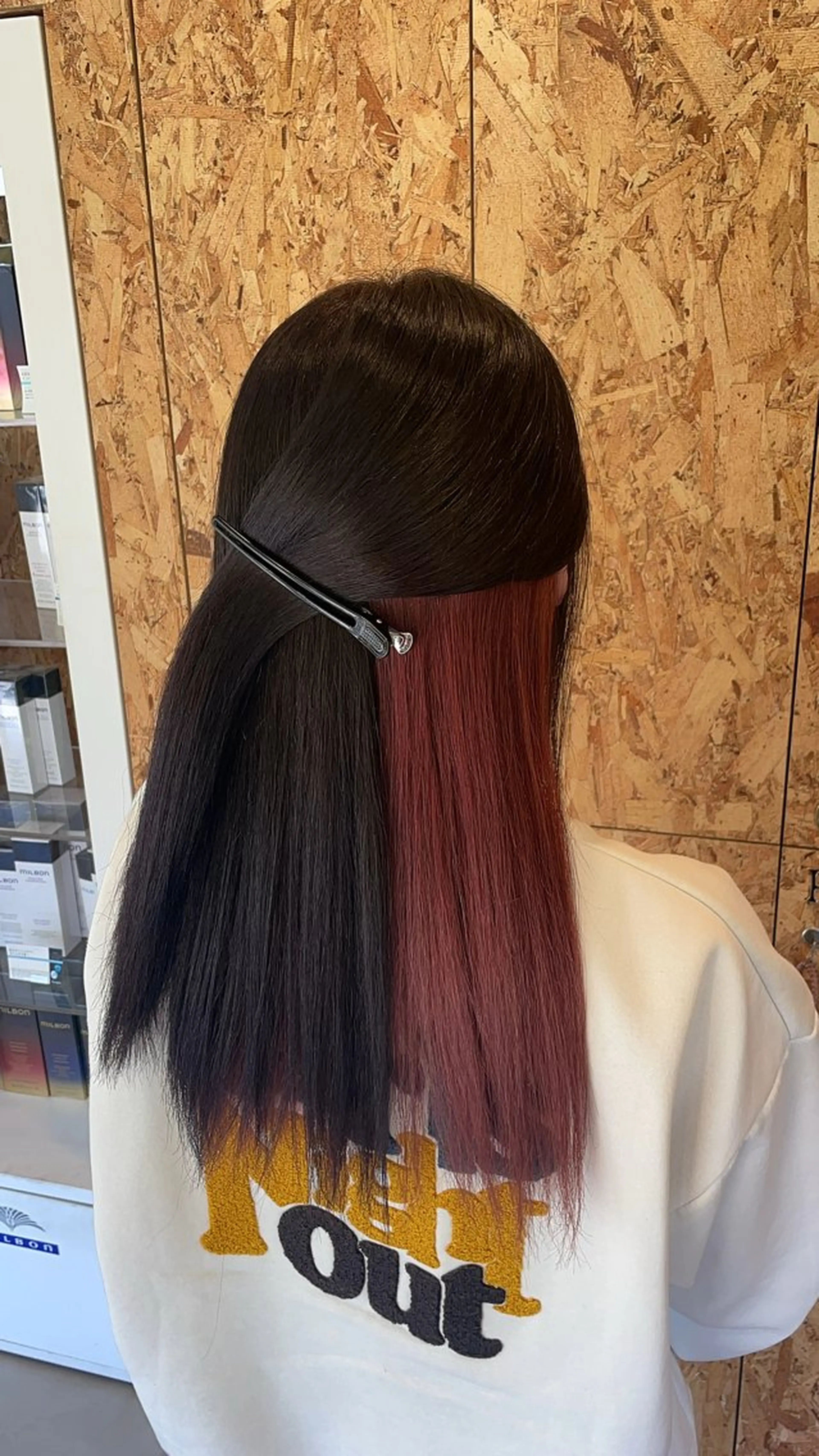 セミロング カラー イヤリングカラー特化 🎀於曽能実夢のヘアスタイル