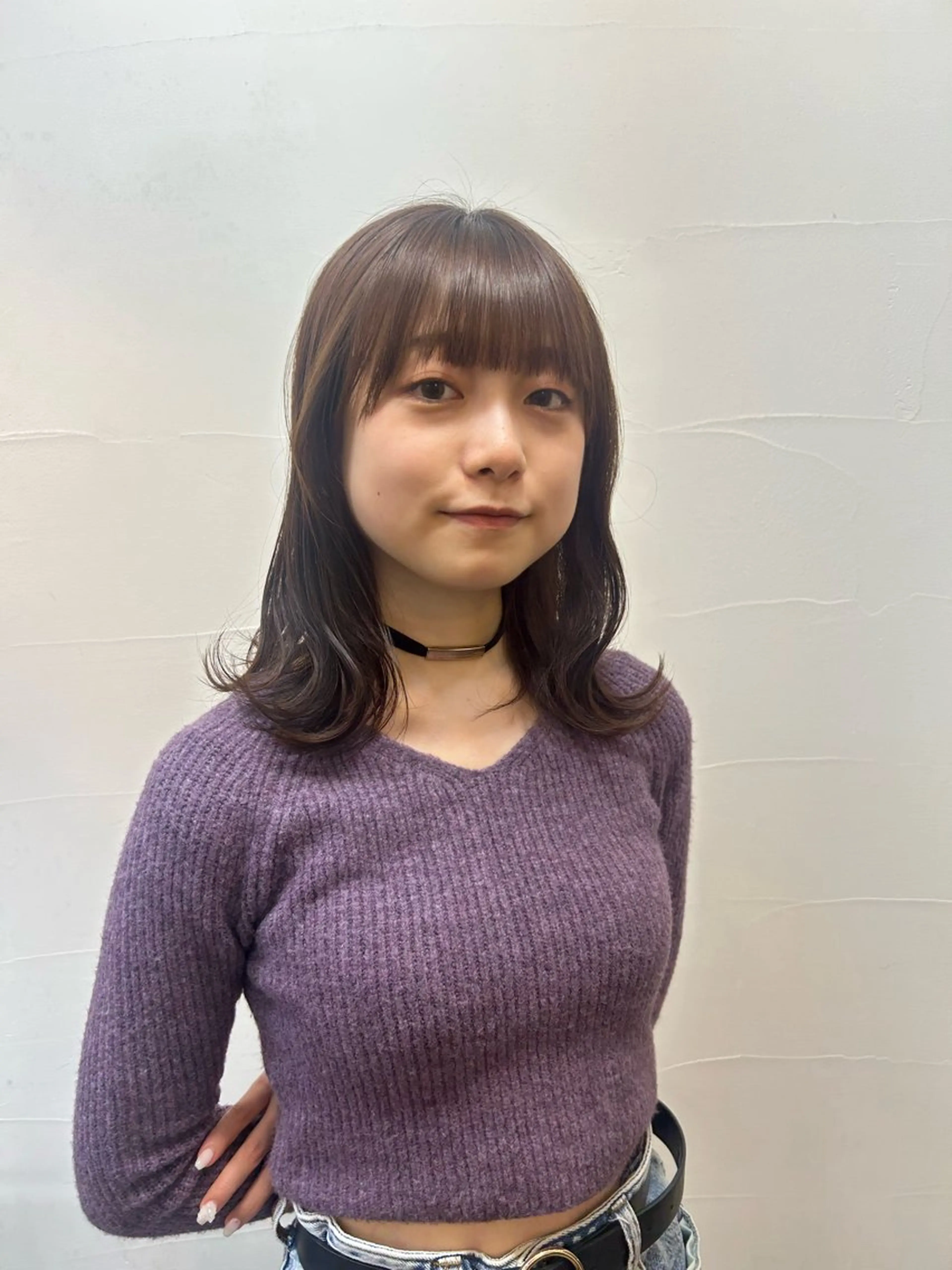 セミロング 🌱メンズカット募集 中🌱ナノコのヘアスタイル