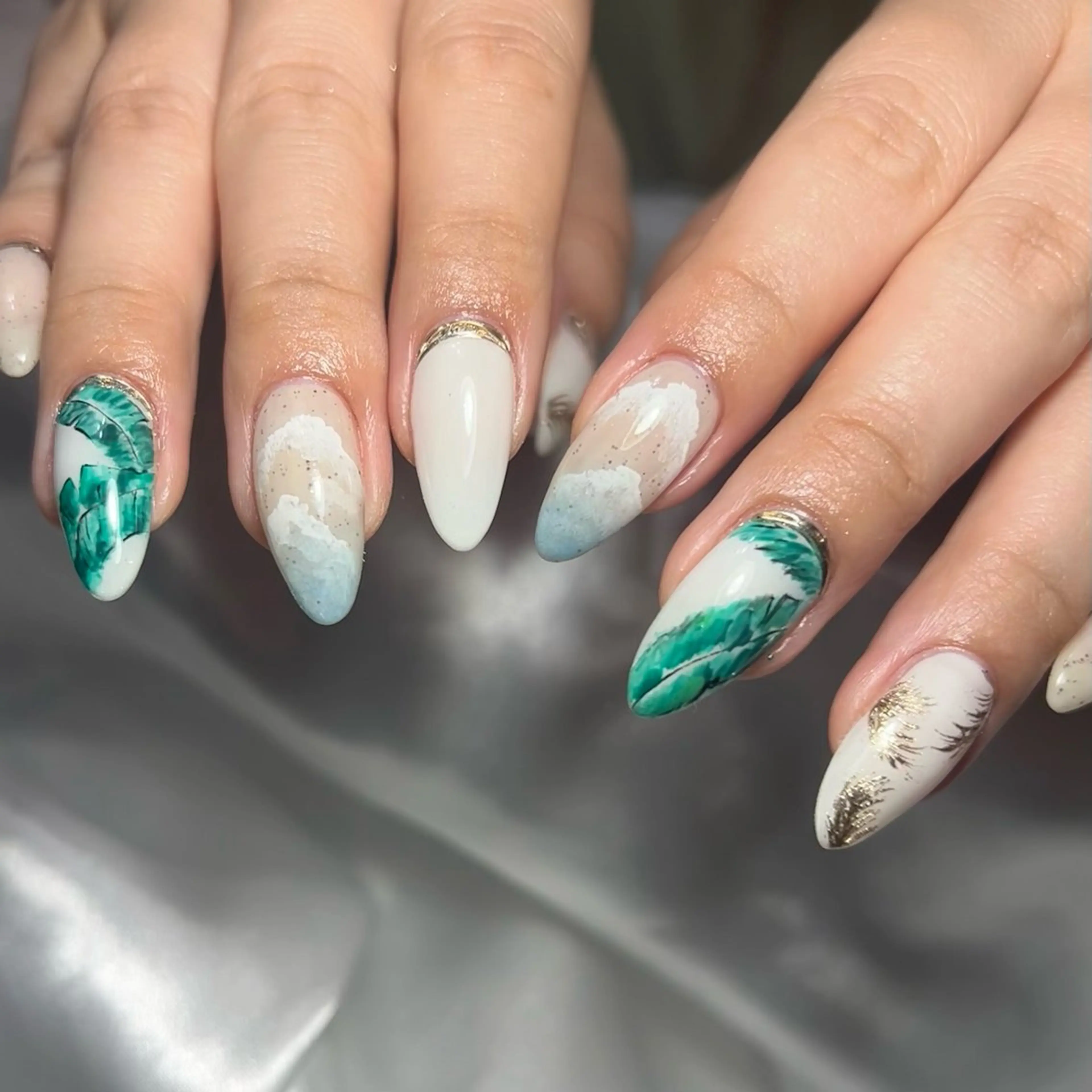 ネイル ハンドネイル nailroom‪ sb‪‪𓈒𓂂𓏸のネイルデザイン