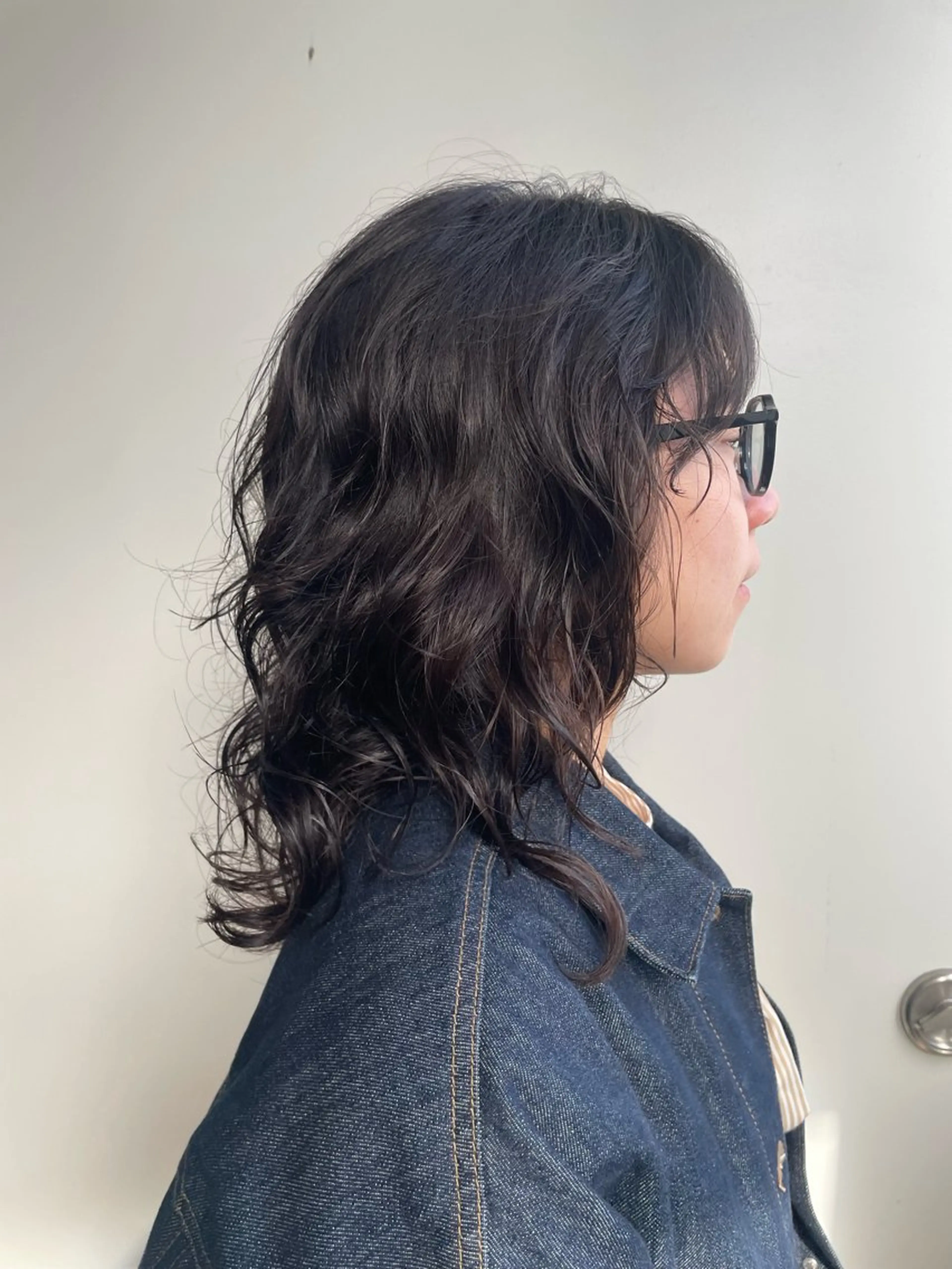 ミディアム パーマ カット パーマ トリートメント Toiro 横浜所属・🎀レイヤー/パーマ カラー/ai🎀のヘアスタイル