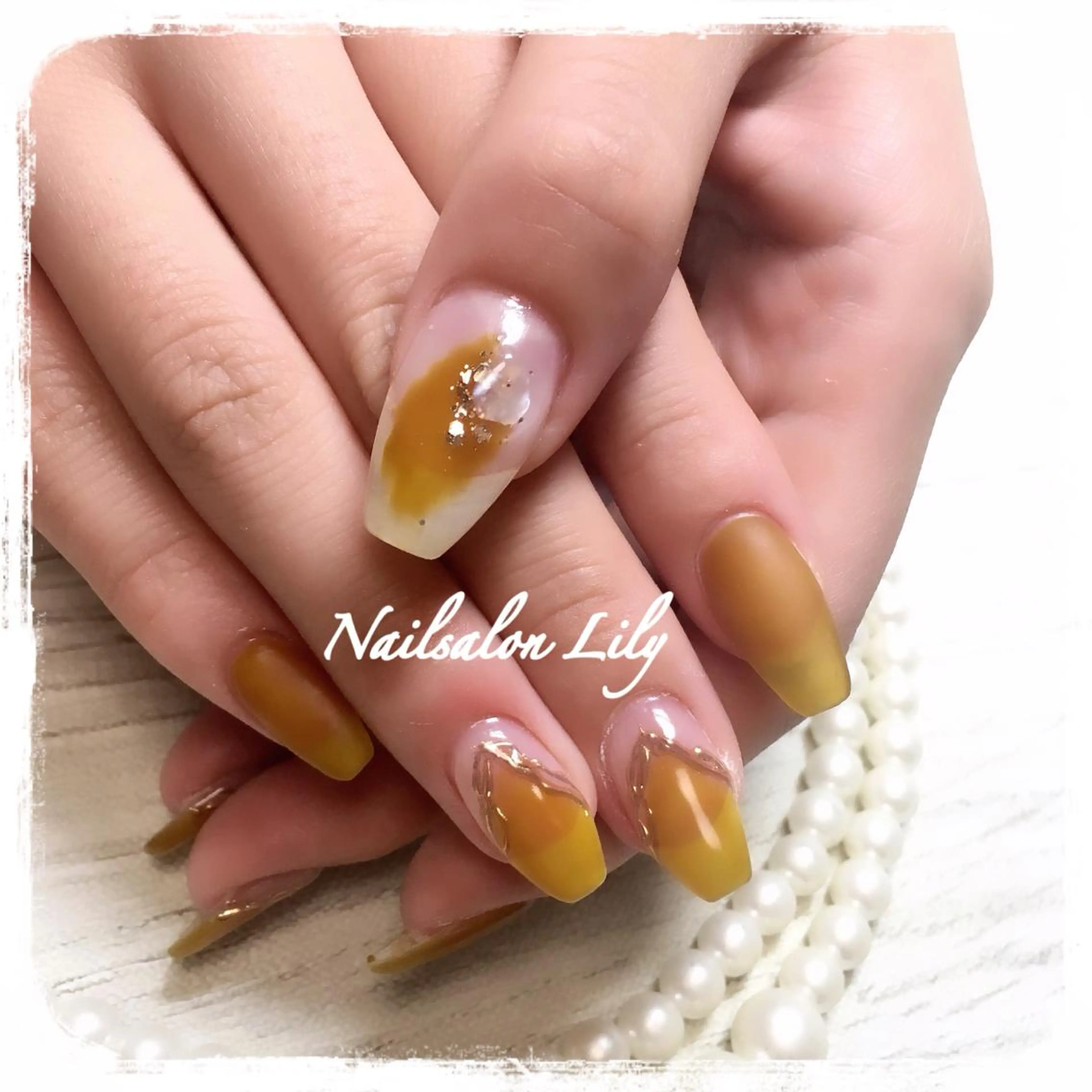 ネイル ニュアンスネイル ハンドネイル Nailsalon Lilyのネイルデザイン