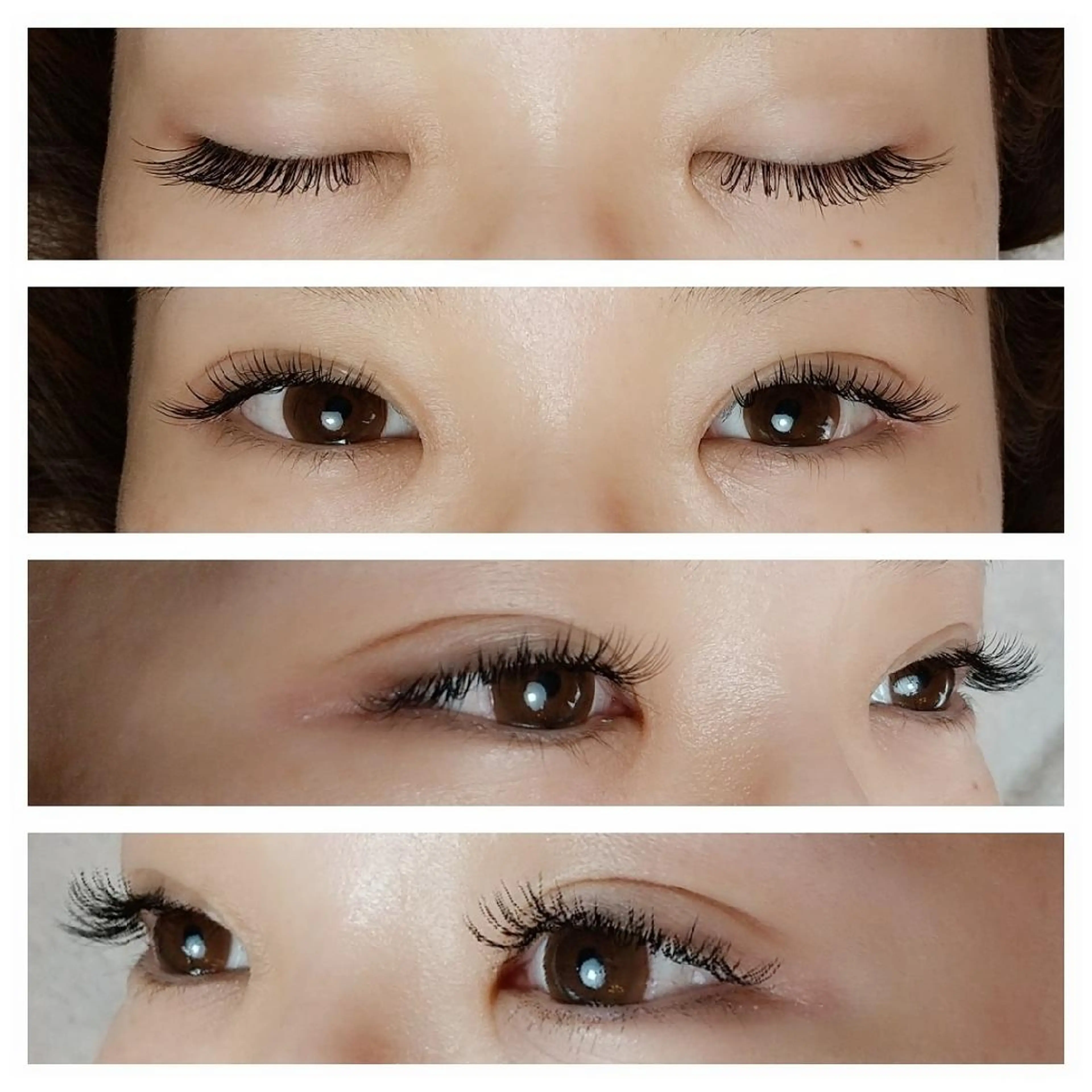 マツエク・マツパ フラットラッシュ マツエク Rouge ・ K  　のマツエク・マツパデザイン