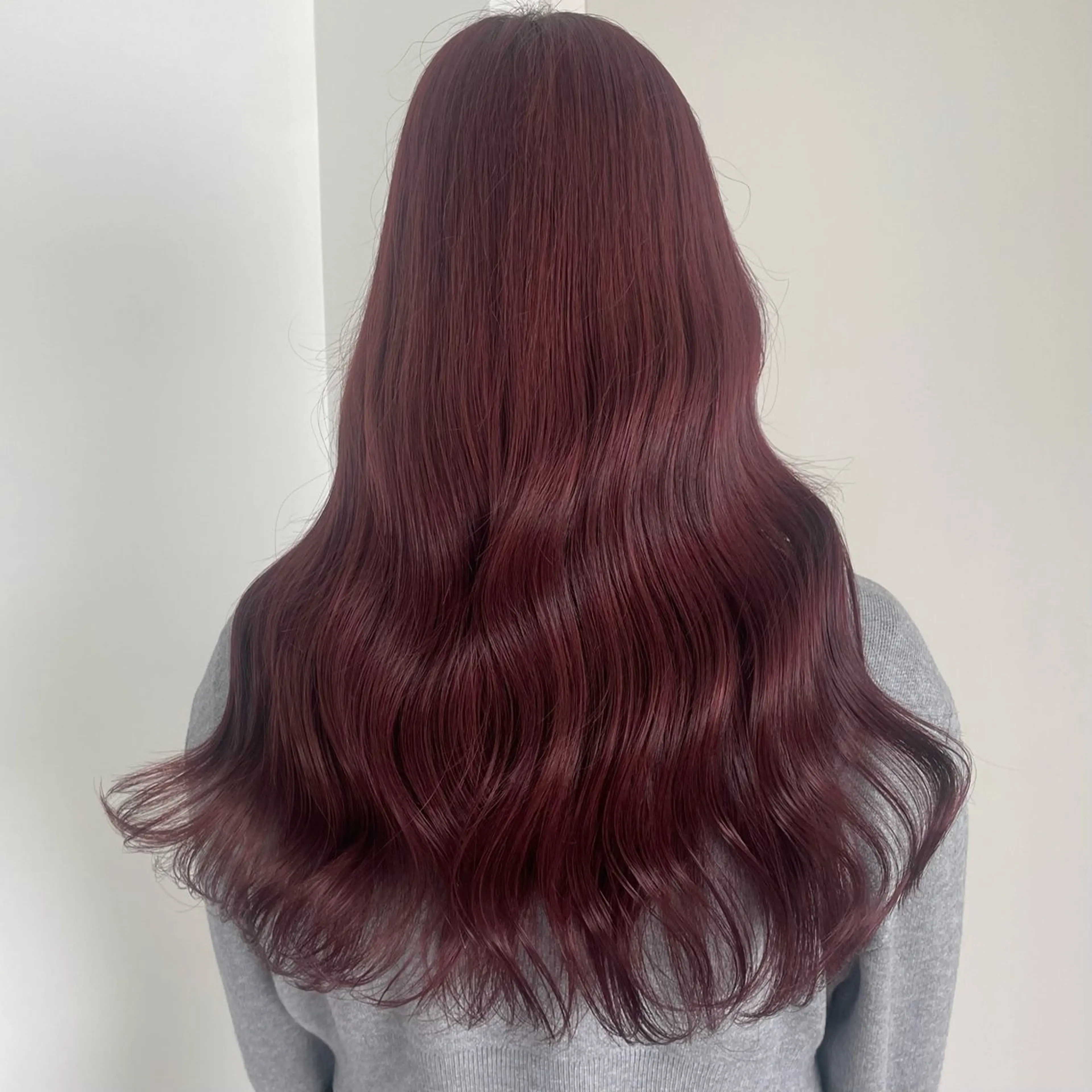 ロング ヘアカラー 盛れる暖色🎀ガーリ ーヘア🎀きっかのヘアスタイル