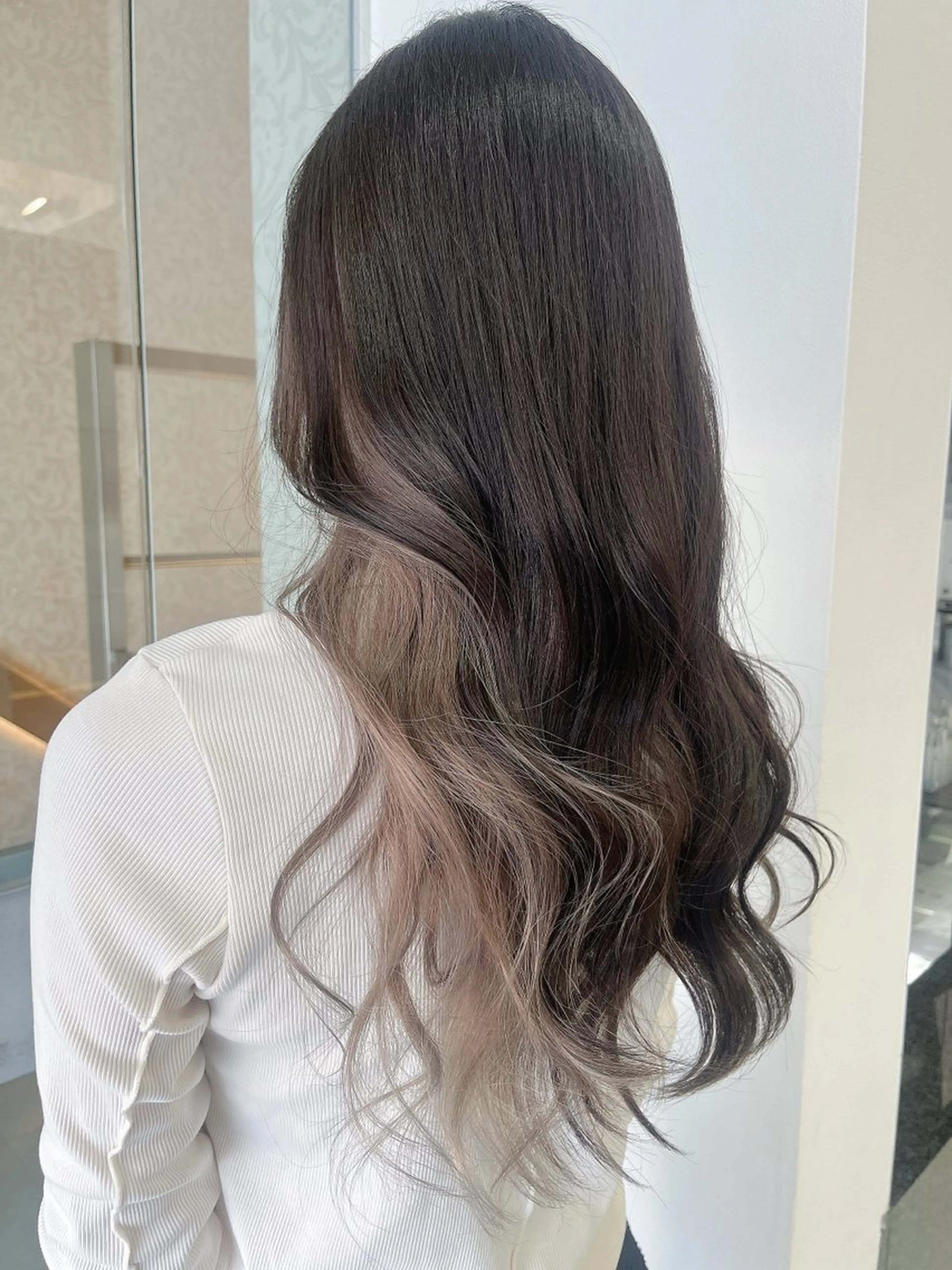 ロング wil西宮レイヤー 西村徹のヘアスタイル