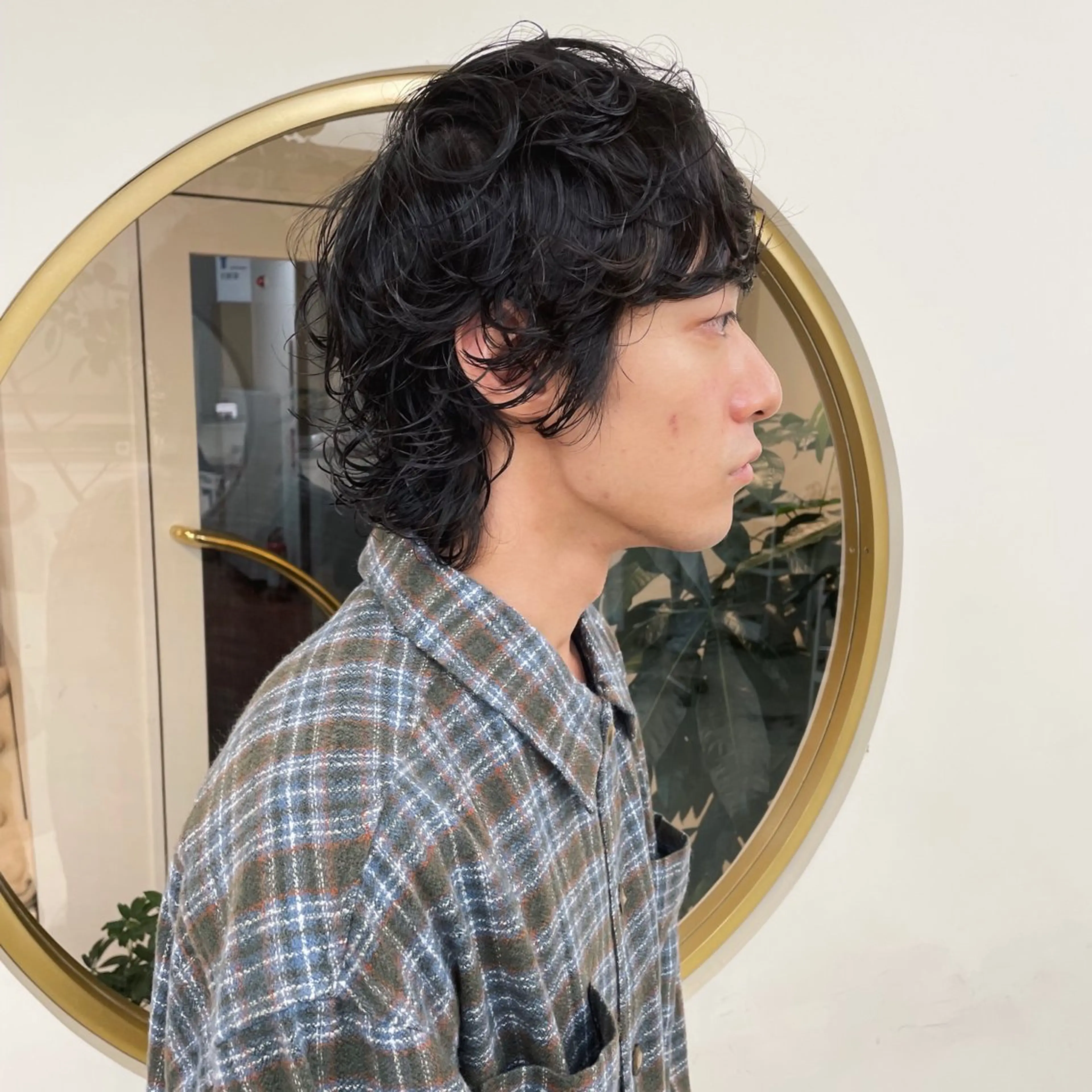 ✂︎メンズカット+パーマ+眉カット✂︎の写真