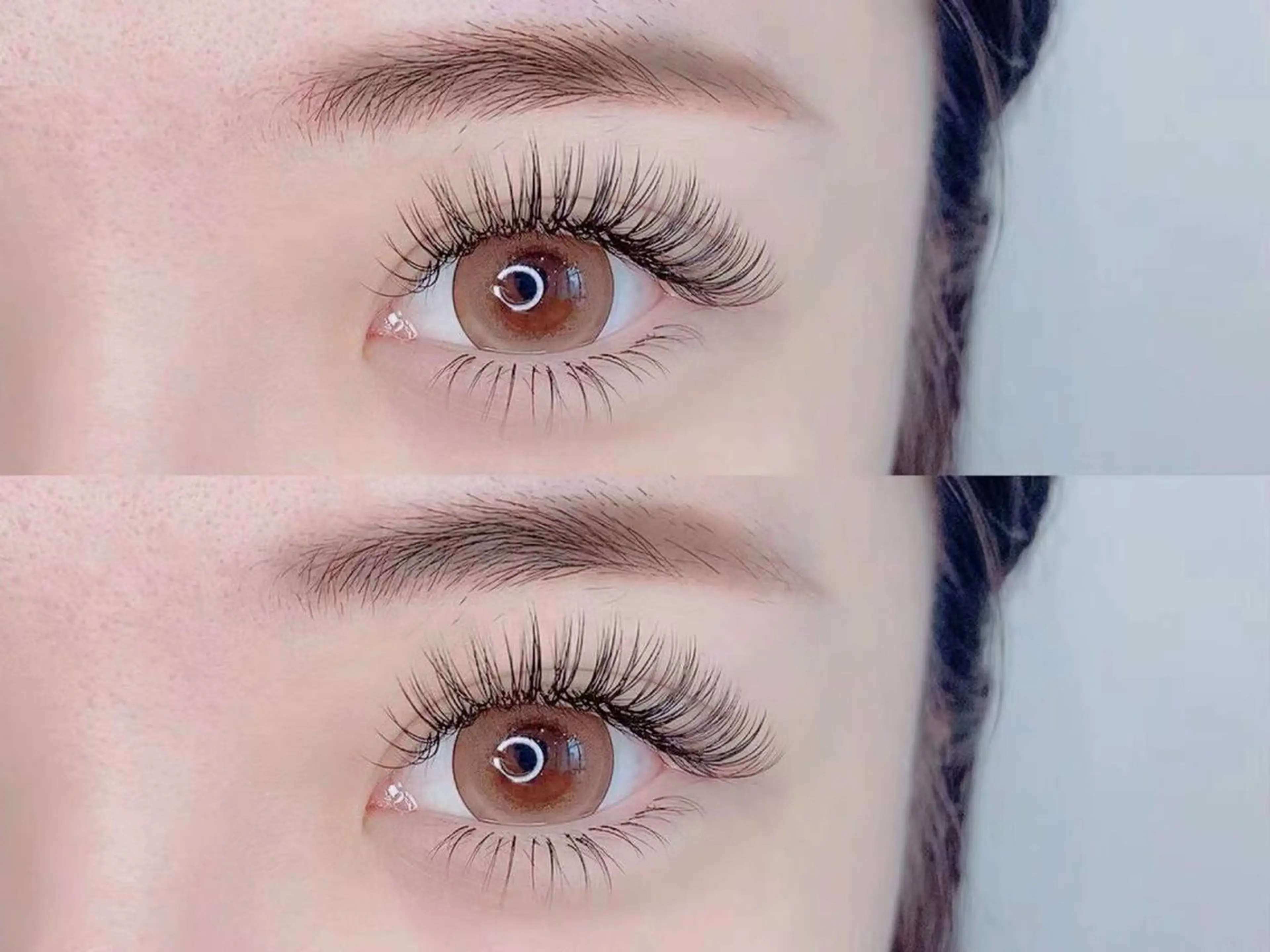 マツエク60本の写真