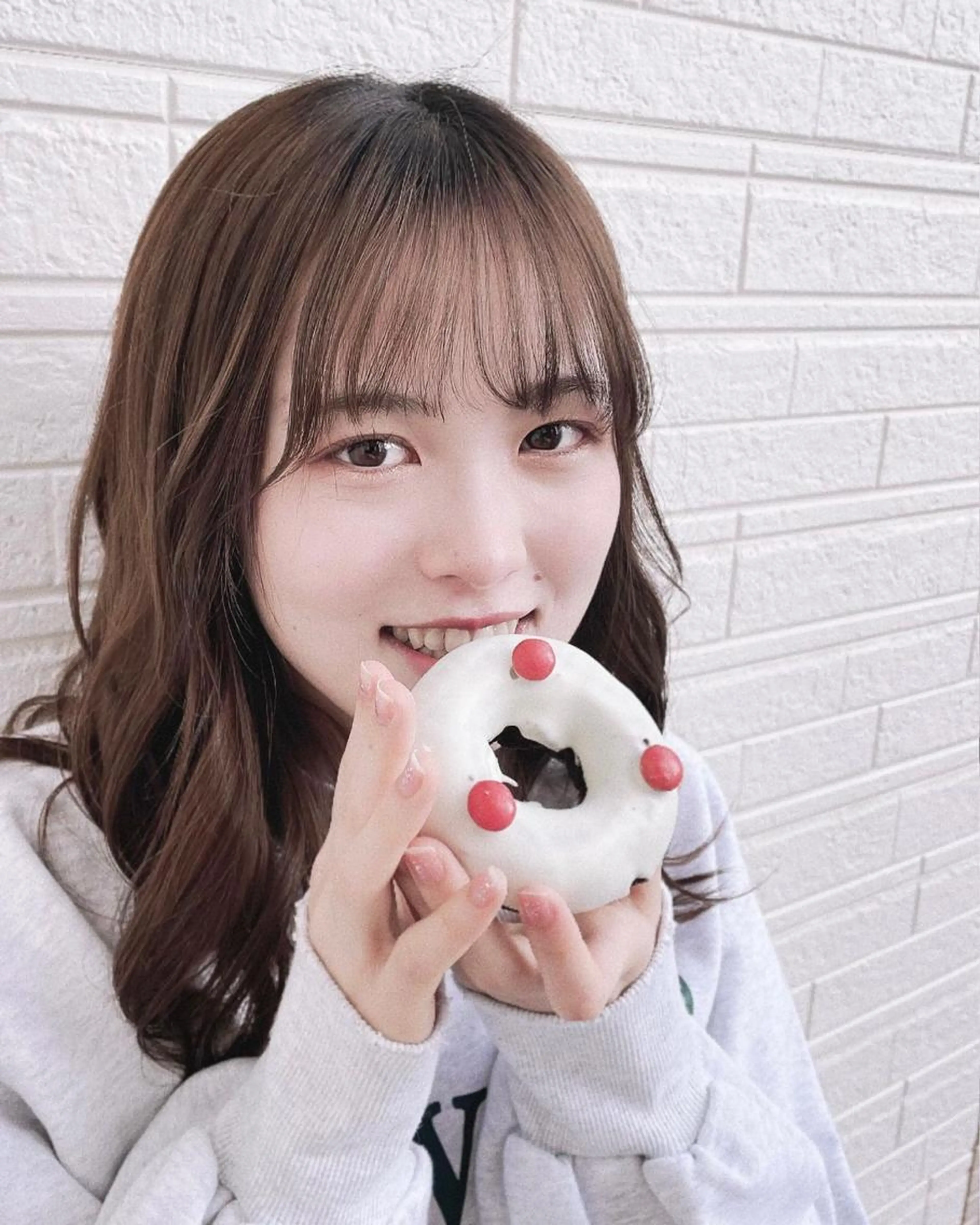 ［ブリーチなしで明るくゆるふわに仕上げたい方に☁️🤎］ダブルカラー➕コテ巻き仕上げ🍓の写真