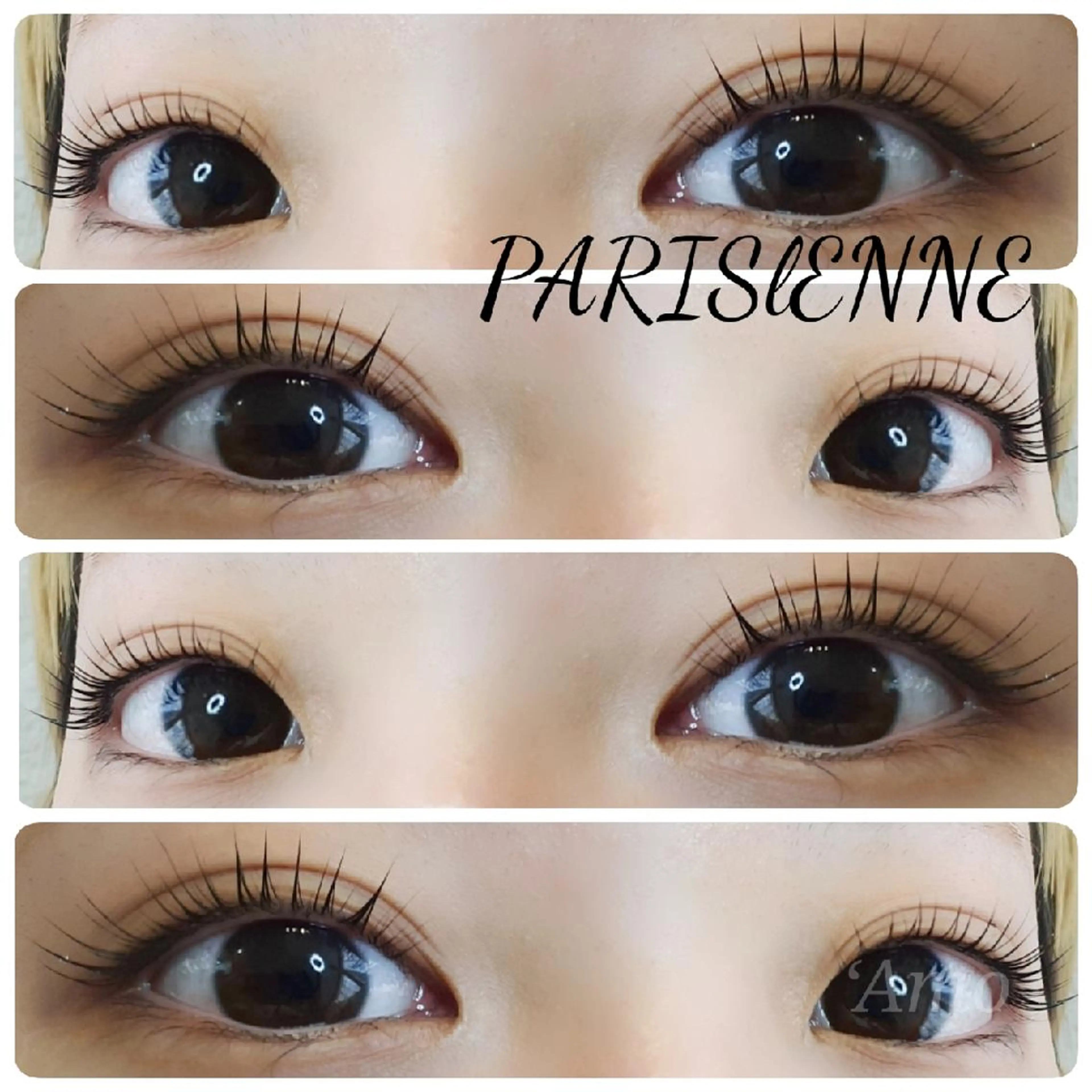 マツエク・マツパ パリジェンヌラッシュリフト ‘Amo アモのマツエク・マツパデザイン