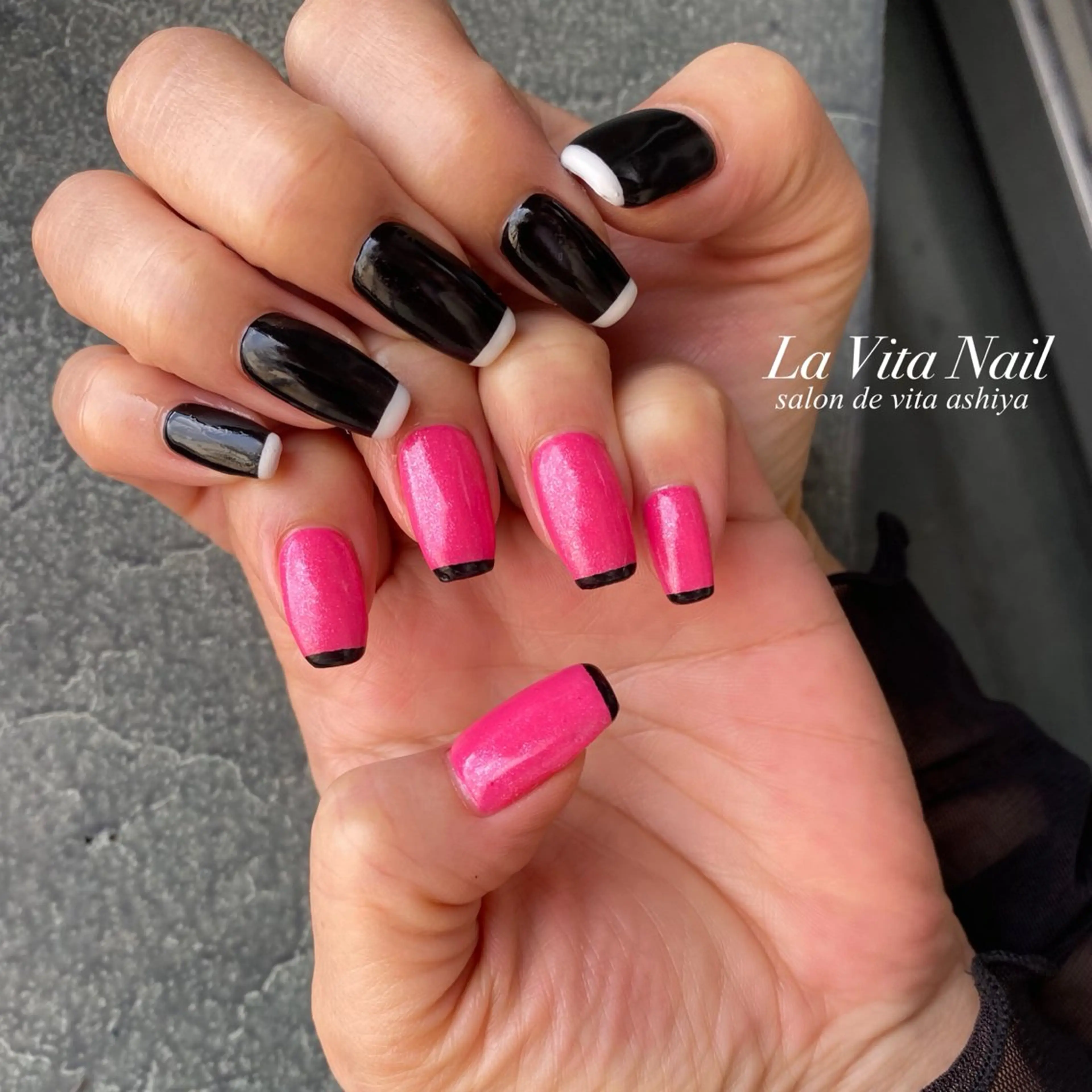 フレンチ　カラーベース(オフなし)の写真