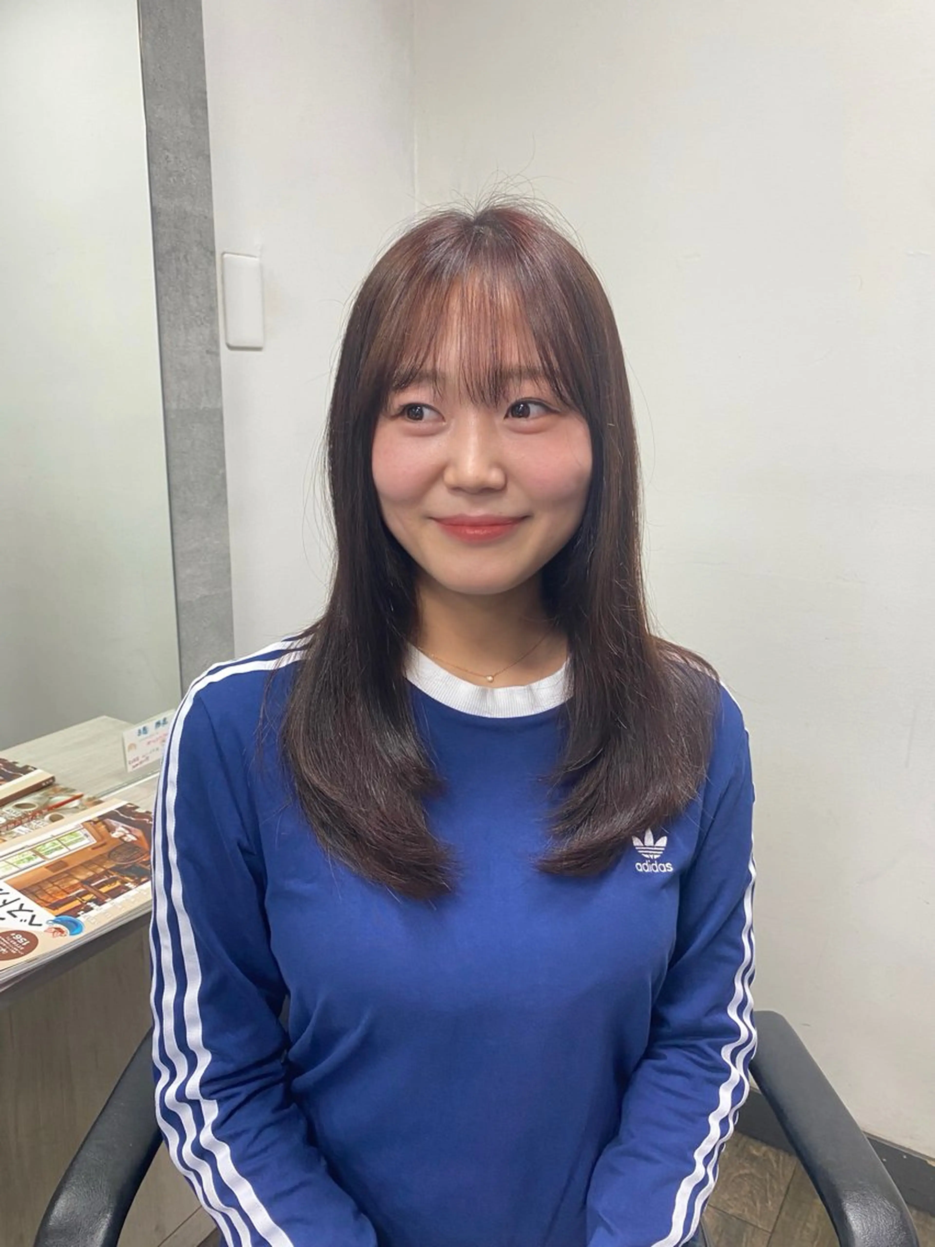 ロング MIREI /韓国風 ショート/大阪美容室のヘアスタイル