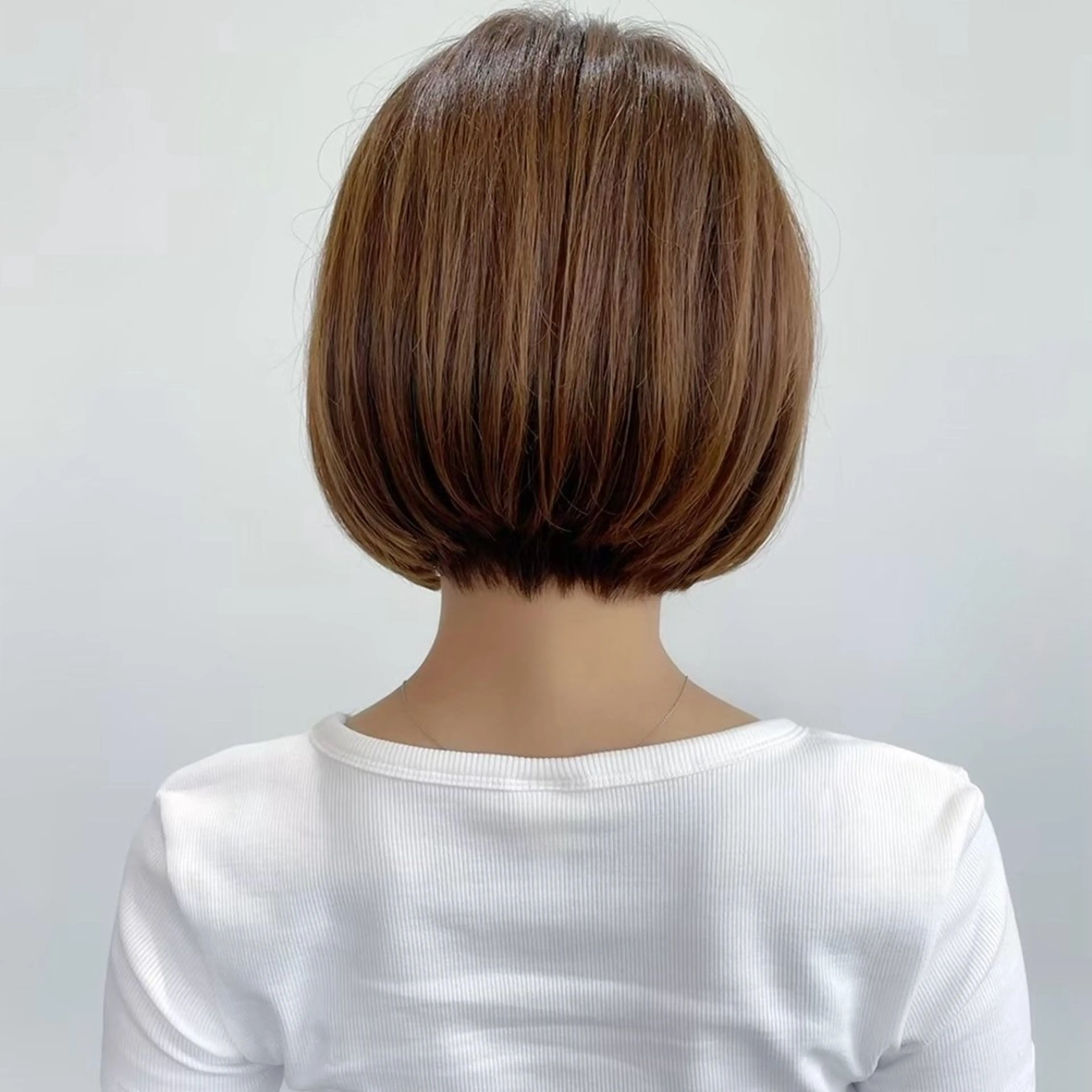 ショート ボブ/ショートボブ/ 岡山駅/別曽遥也のヘアスタイル