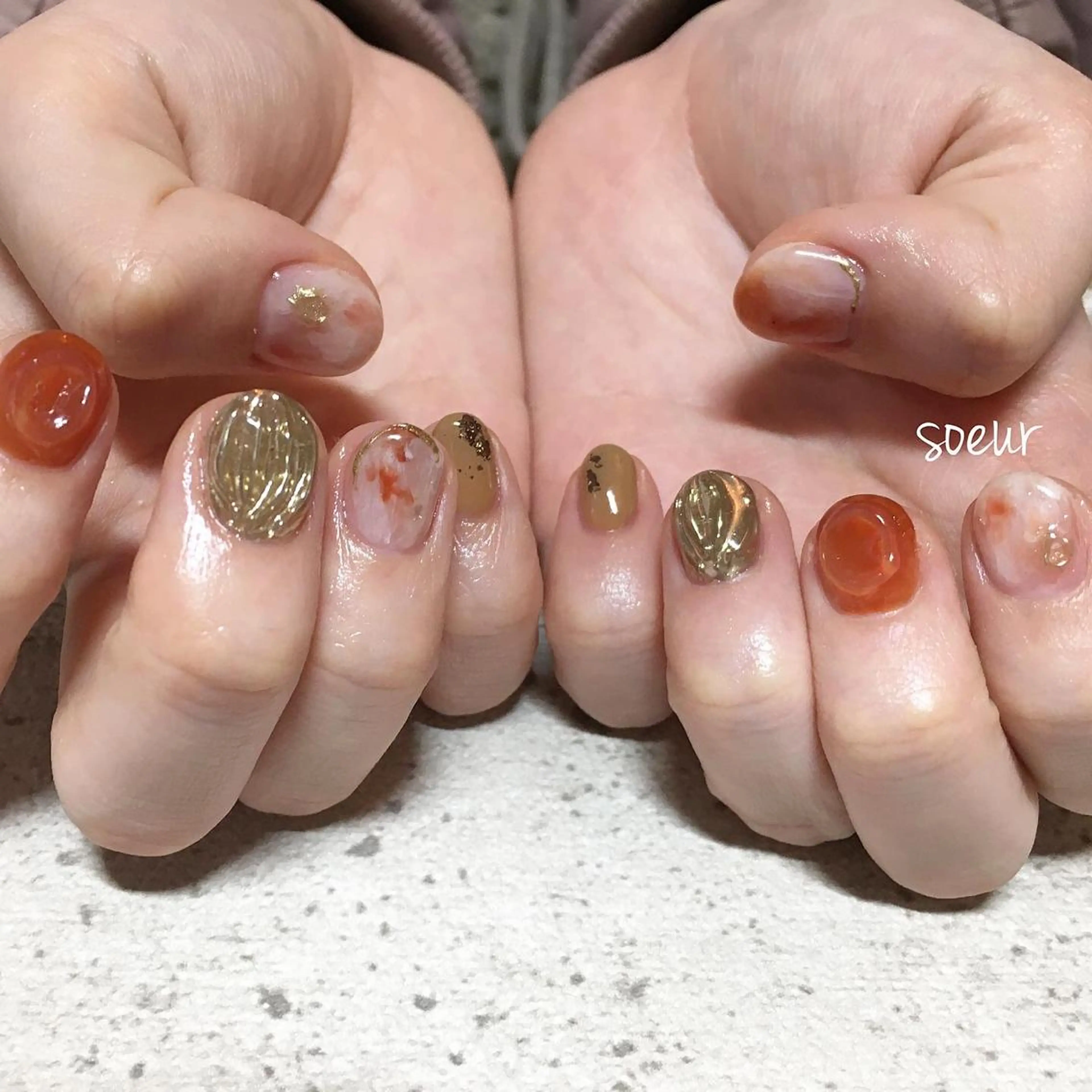 ネイル soeur_ 武蔵浦和のネイルデザイン