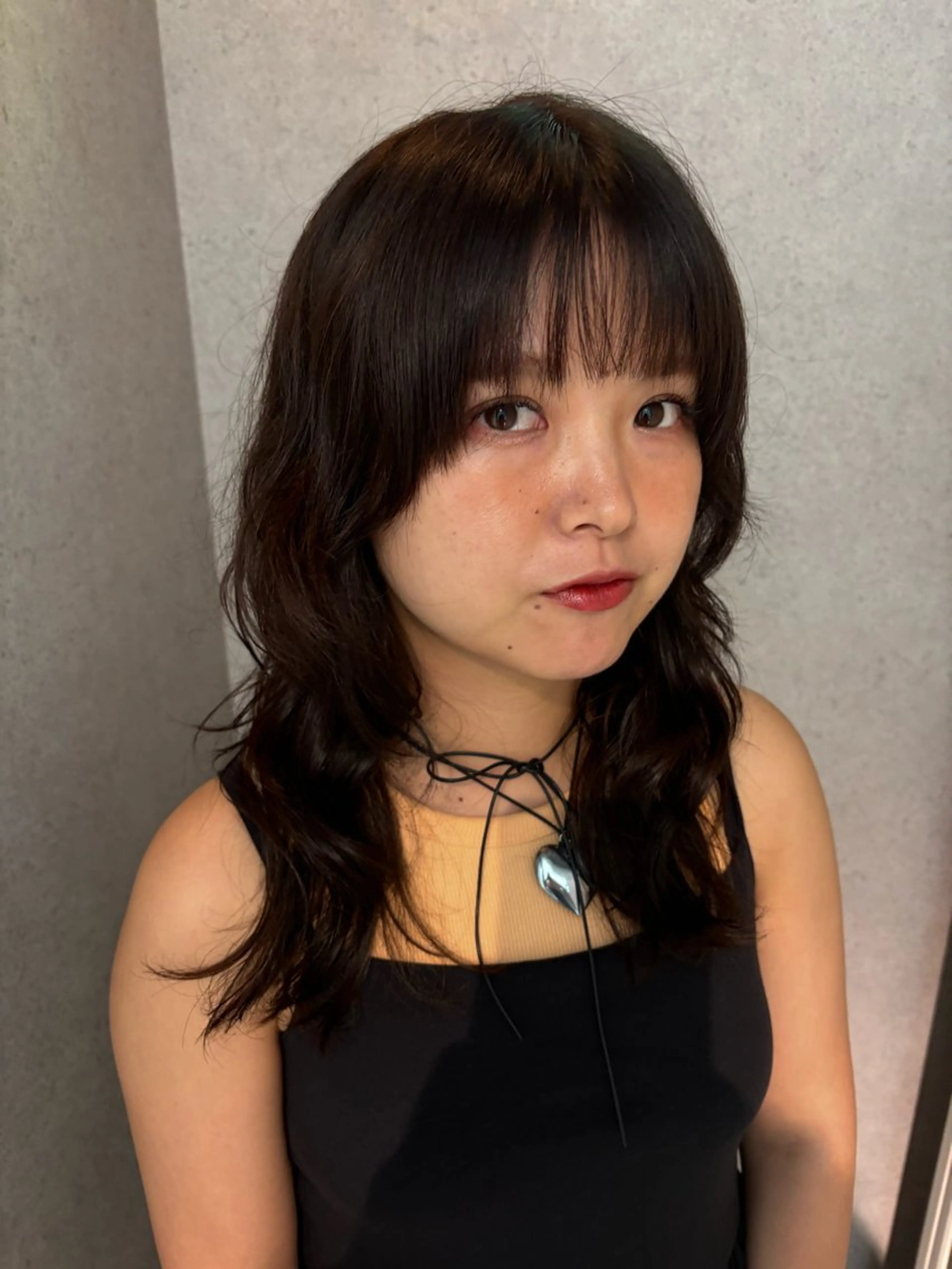 ミディアム パーマ ミディアムパーマ パーマ/カット /まなきのヘアスタイル