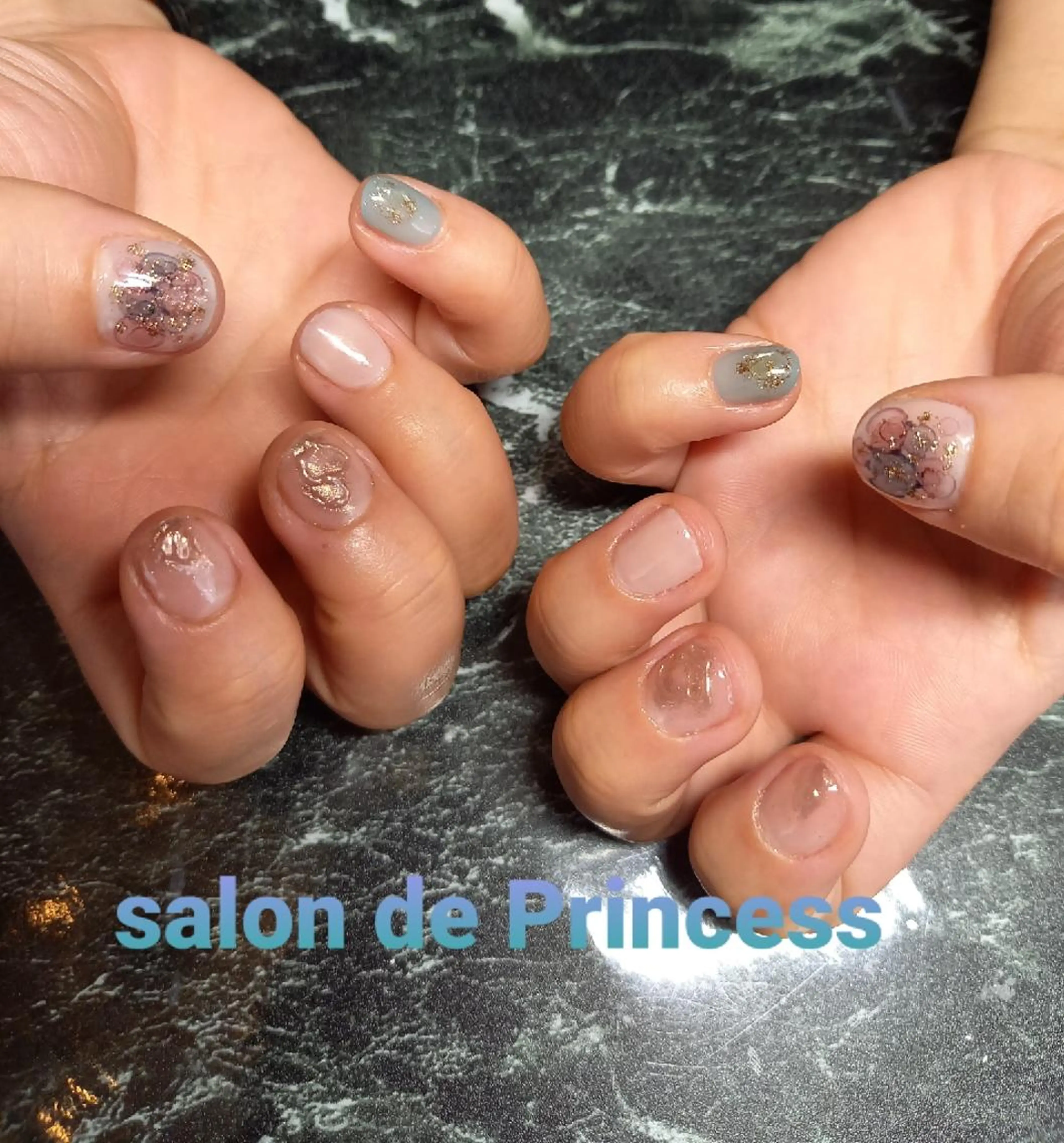 ネイル ショートネイル salon de Princess所属・salon de  Princessのネイルデザイン