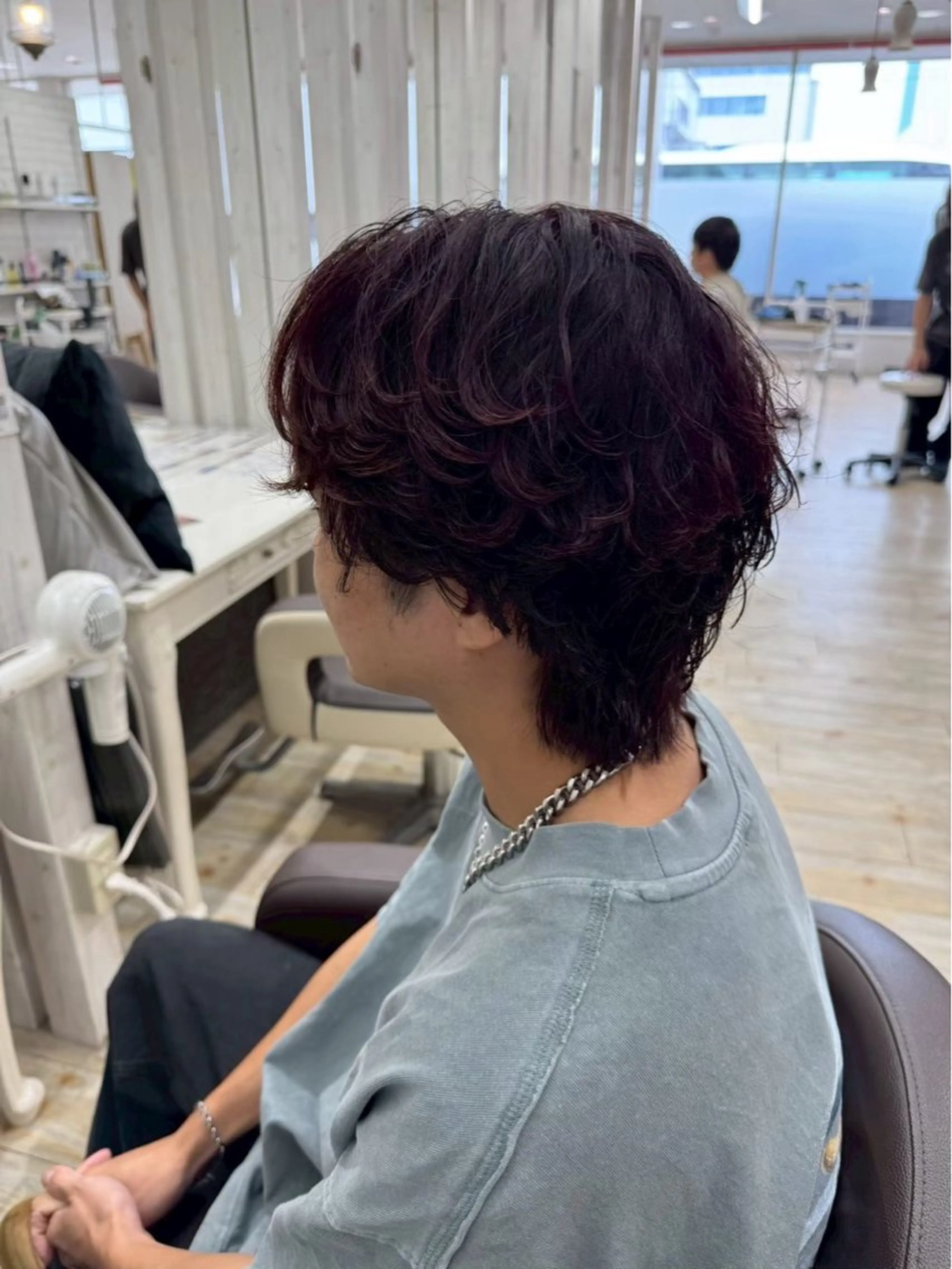 パーマ メンズ 平井 沙希のヘアスタイル