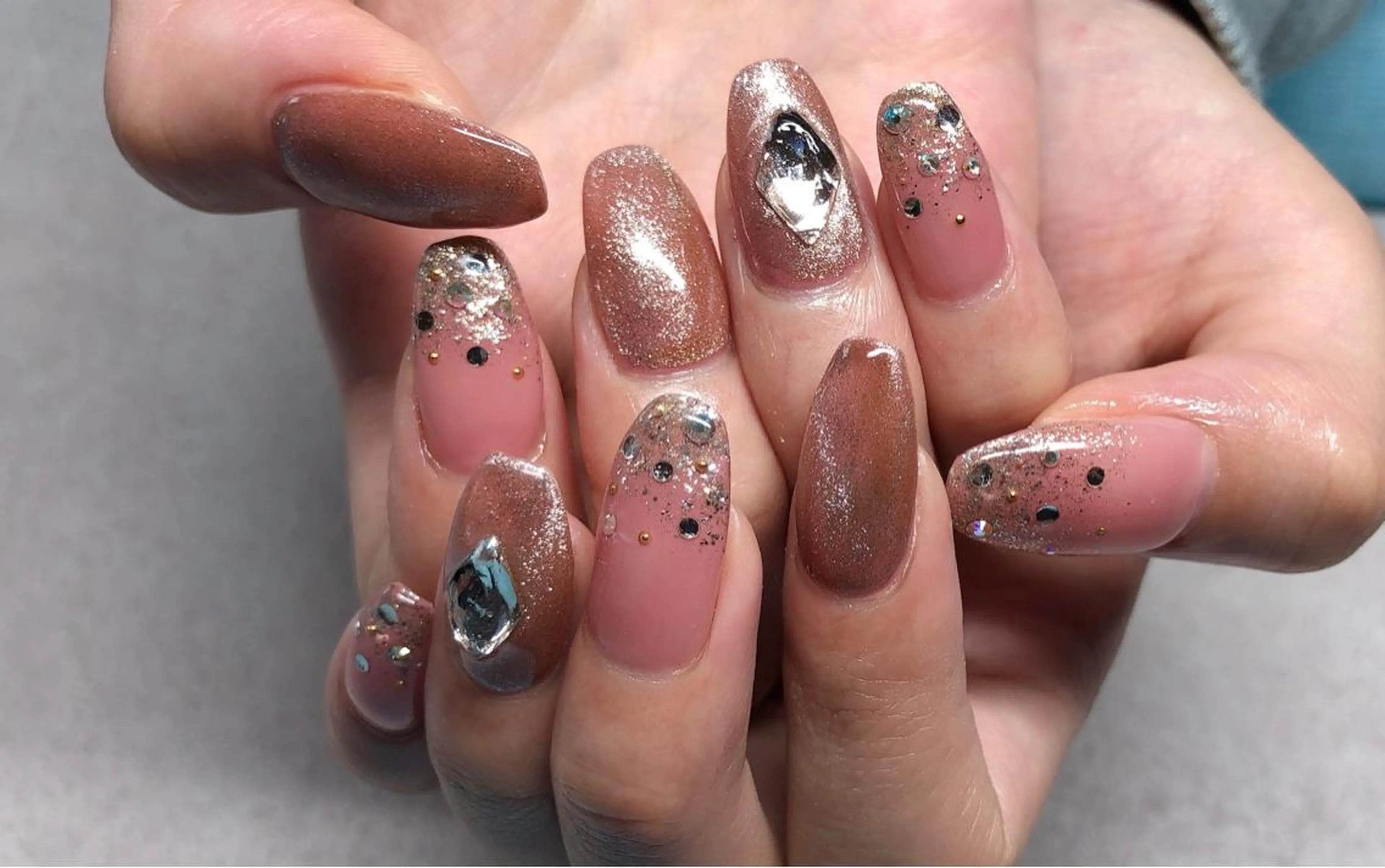 ネイル マグネットネイル Byulsatang所属・羽瀬 愛美のネイルデザイン