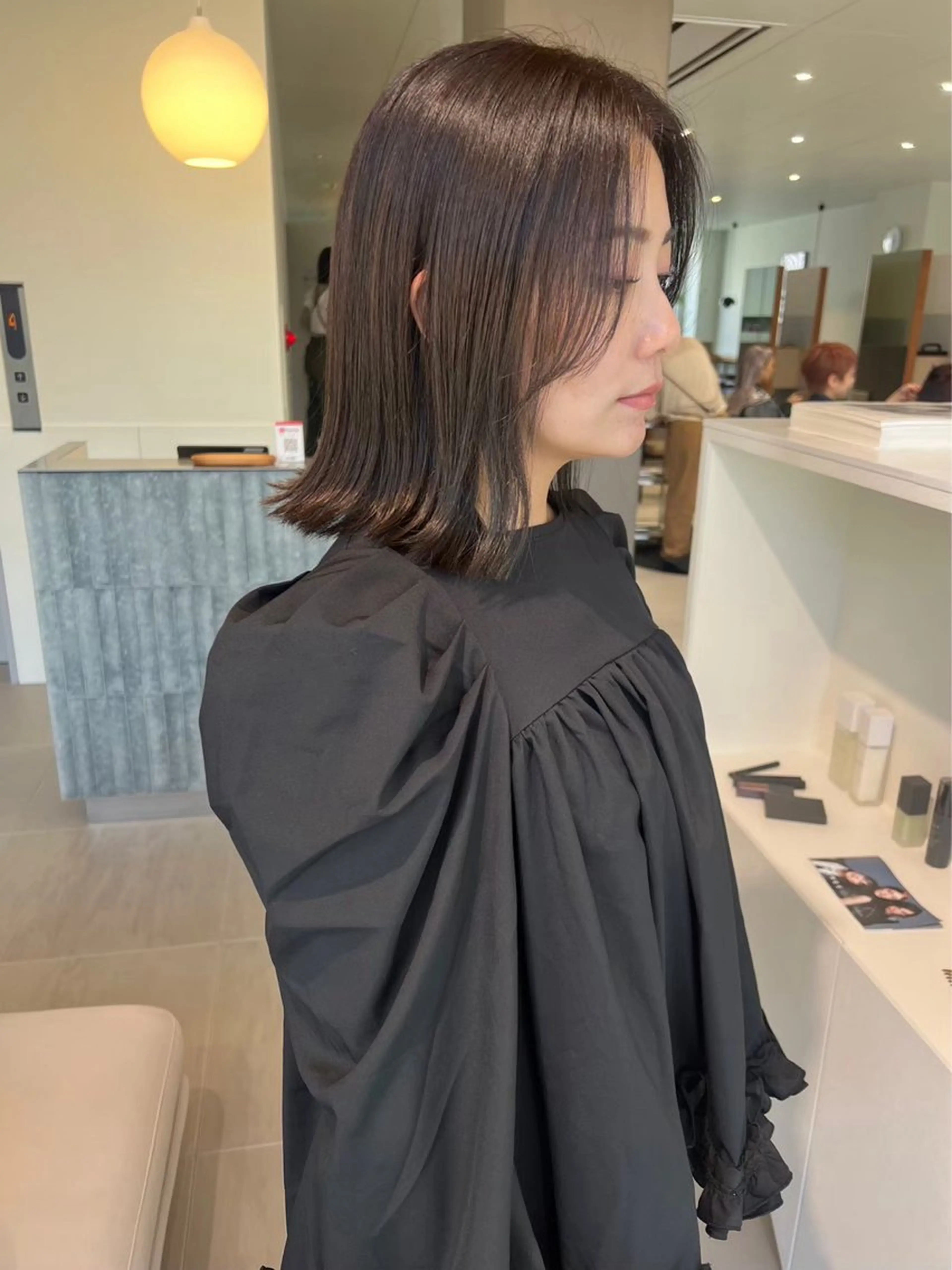 セミロング カラー LOREN AO所属・名古屋透明感カラー /LOREN RIOのヘアスタイル