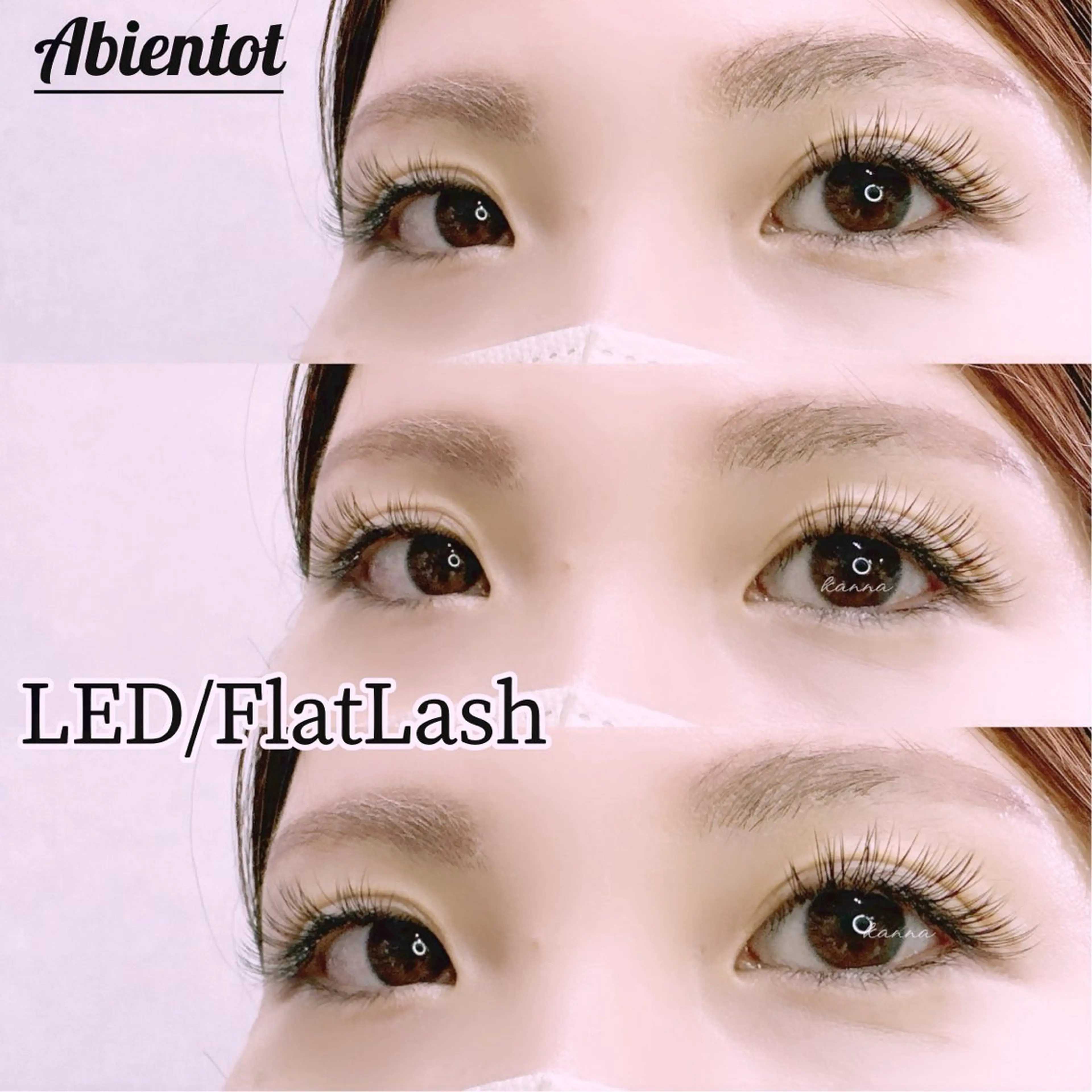 マツエク・マツパ Abientot Kannaのマツエク・マツパデザイン