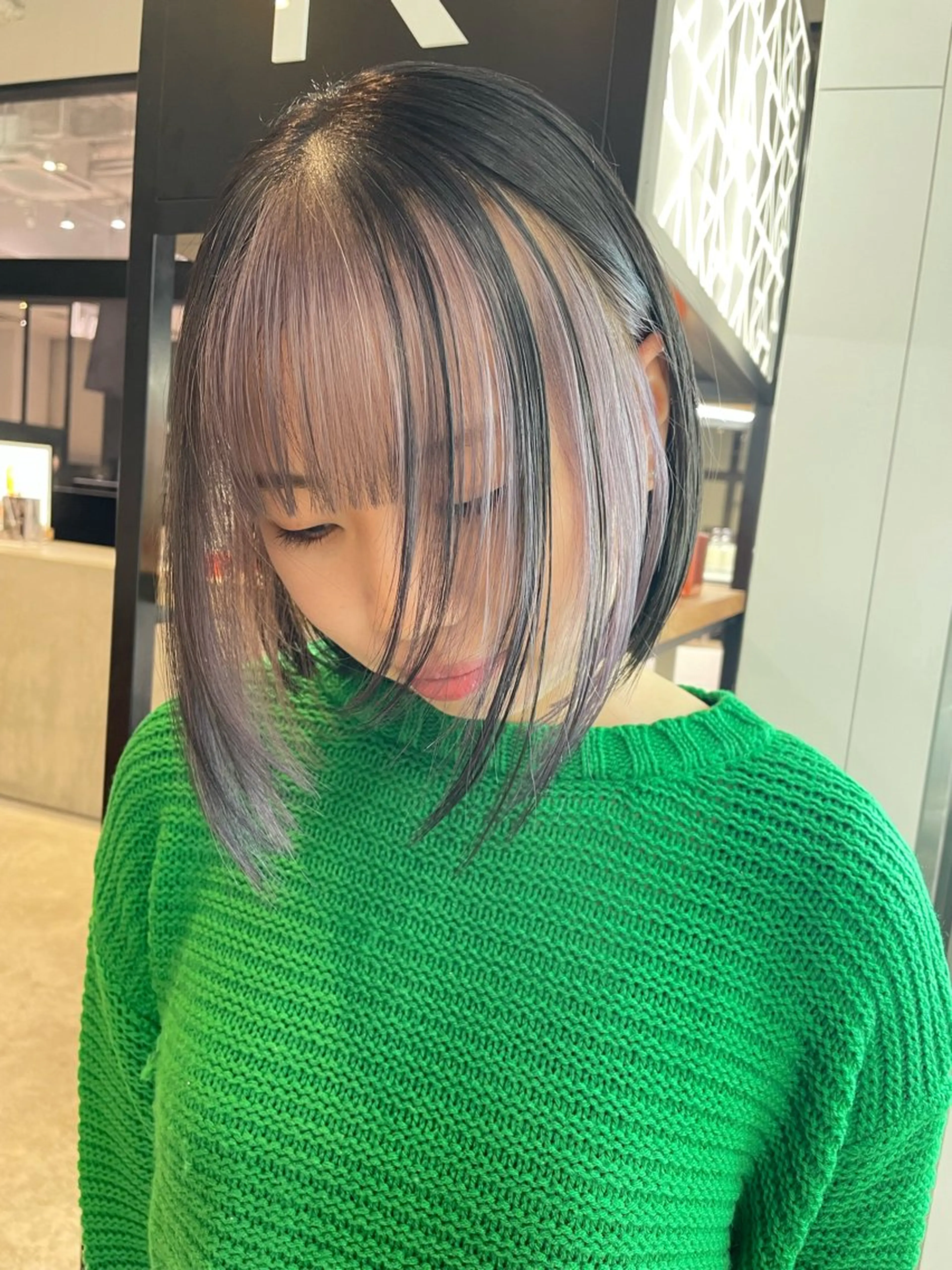 ショート カラー 透明感🎀艶髪 💞まいか🎶のヘアスタイル