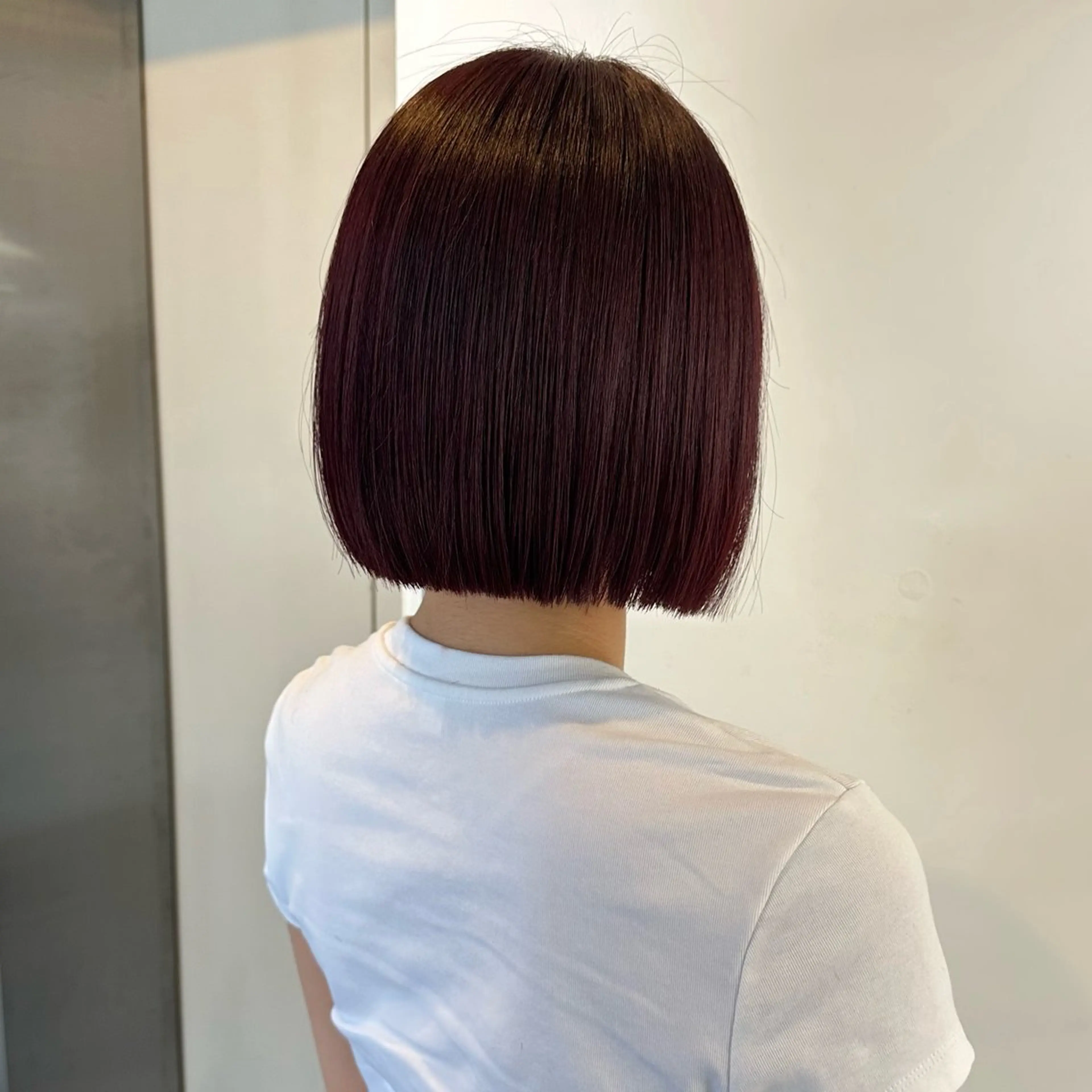 ショート カラー カット ヘアカラー トリートメント 原宿/ボブ/髪質 改善/レイヤー/優希のヘアスタイル