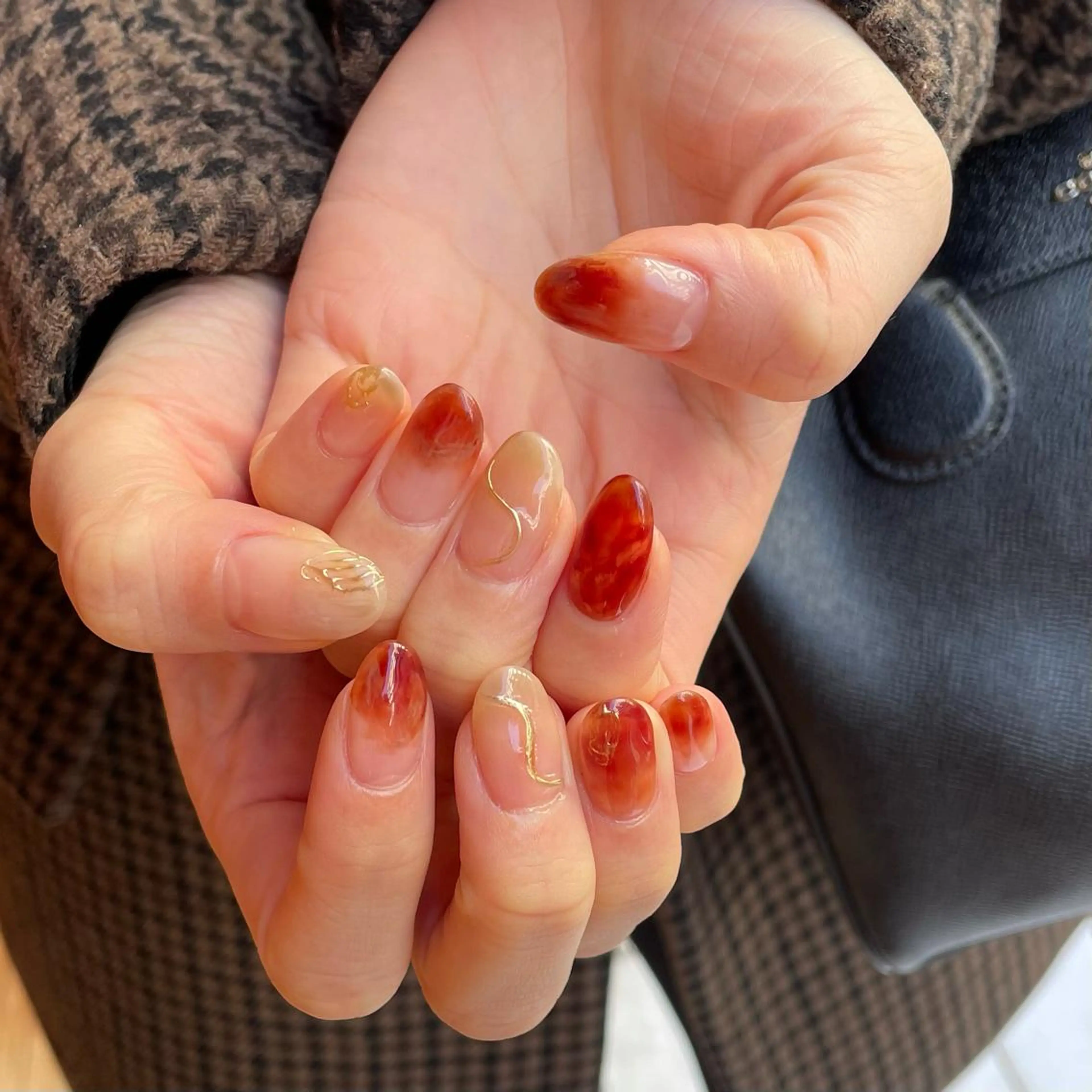 ネイル ハンドネイル 新井 ひなののネイルデザイン