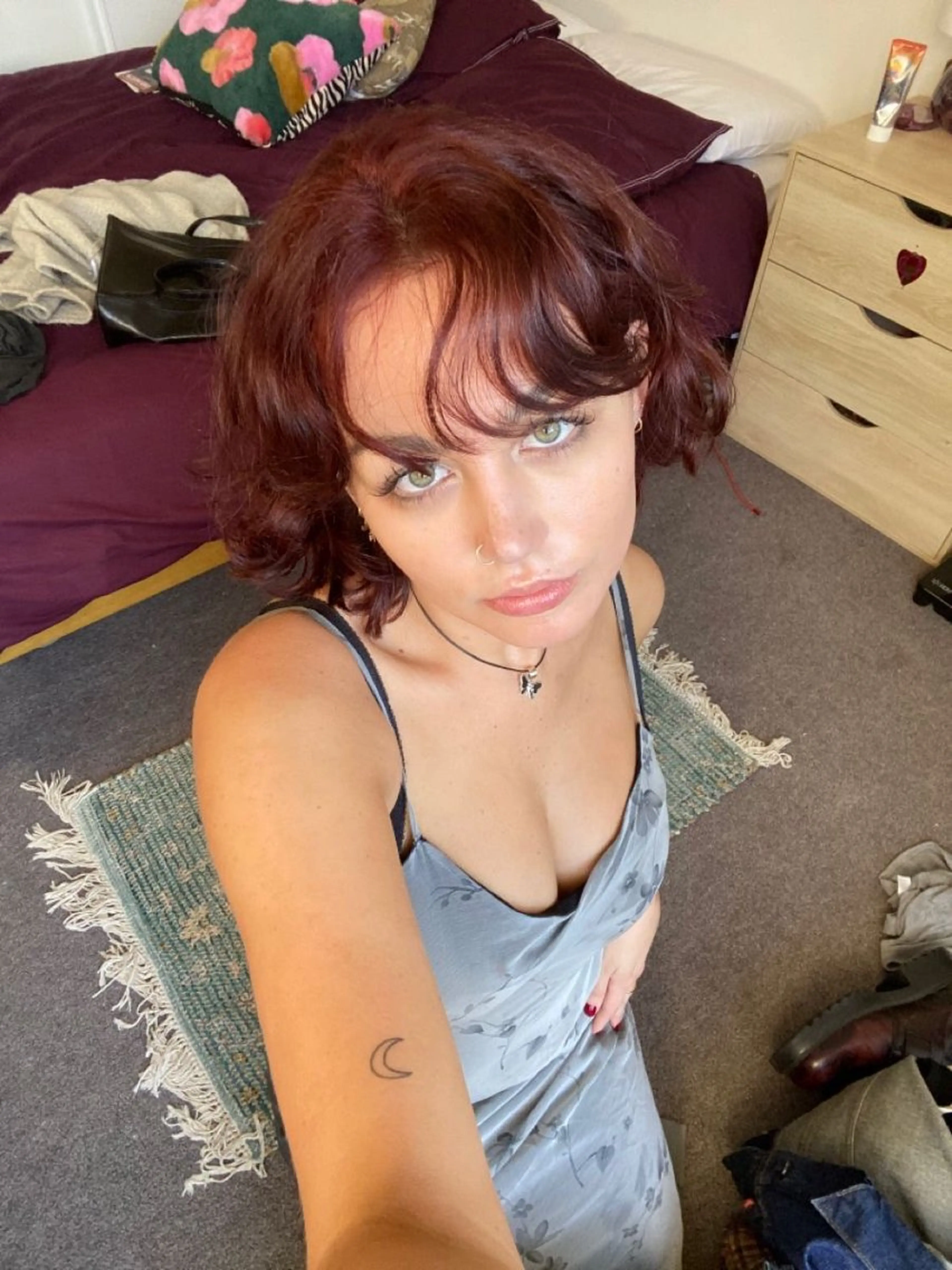 ミディアム カラー パーマ 吉田一輝 外国人パーマのヘアスタイル