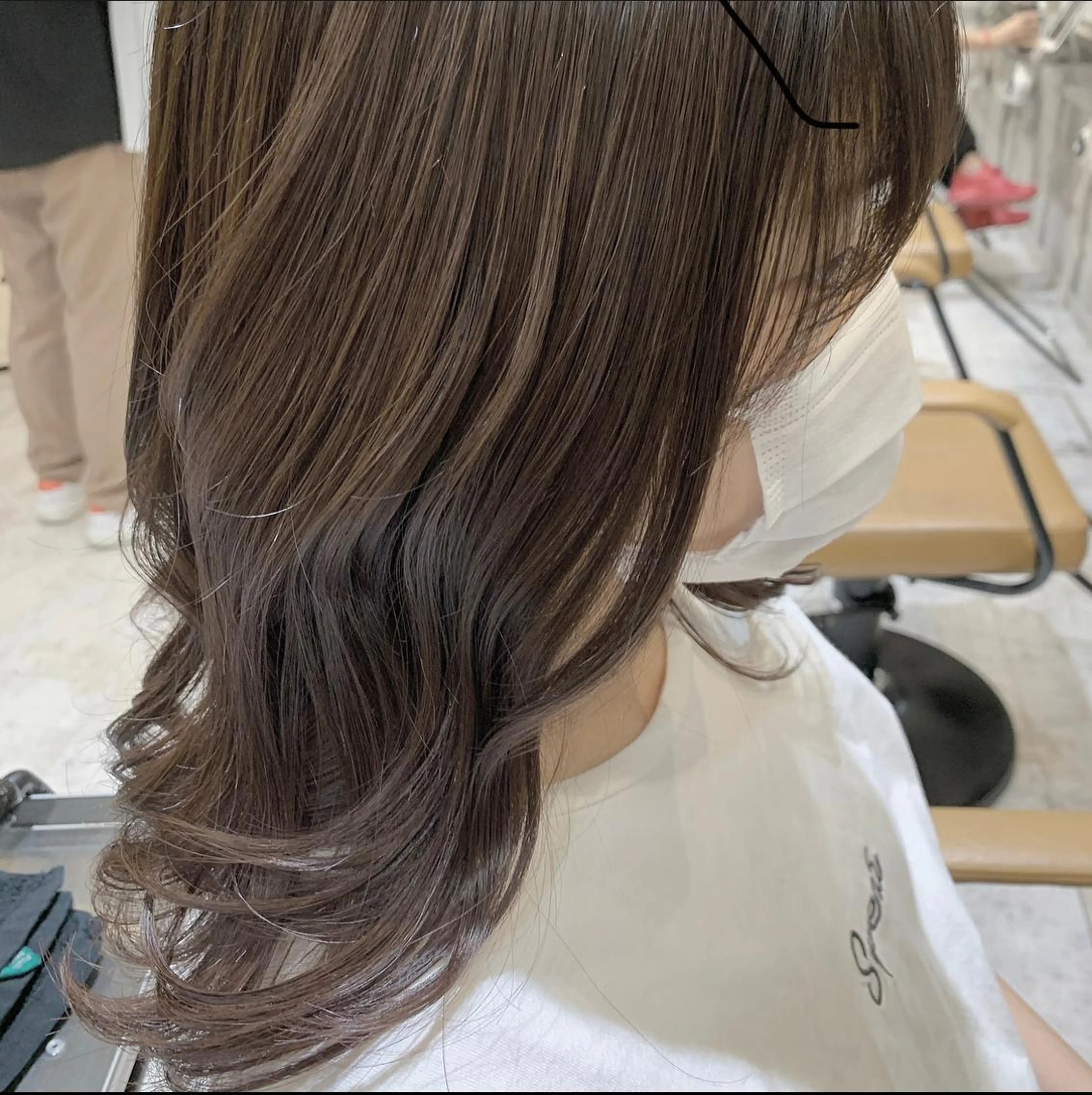 ロング カラー ヤマダ サクラのヘアスタイル