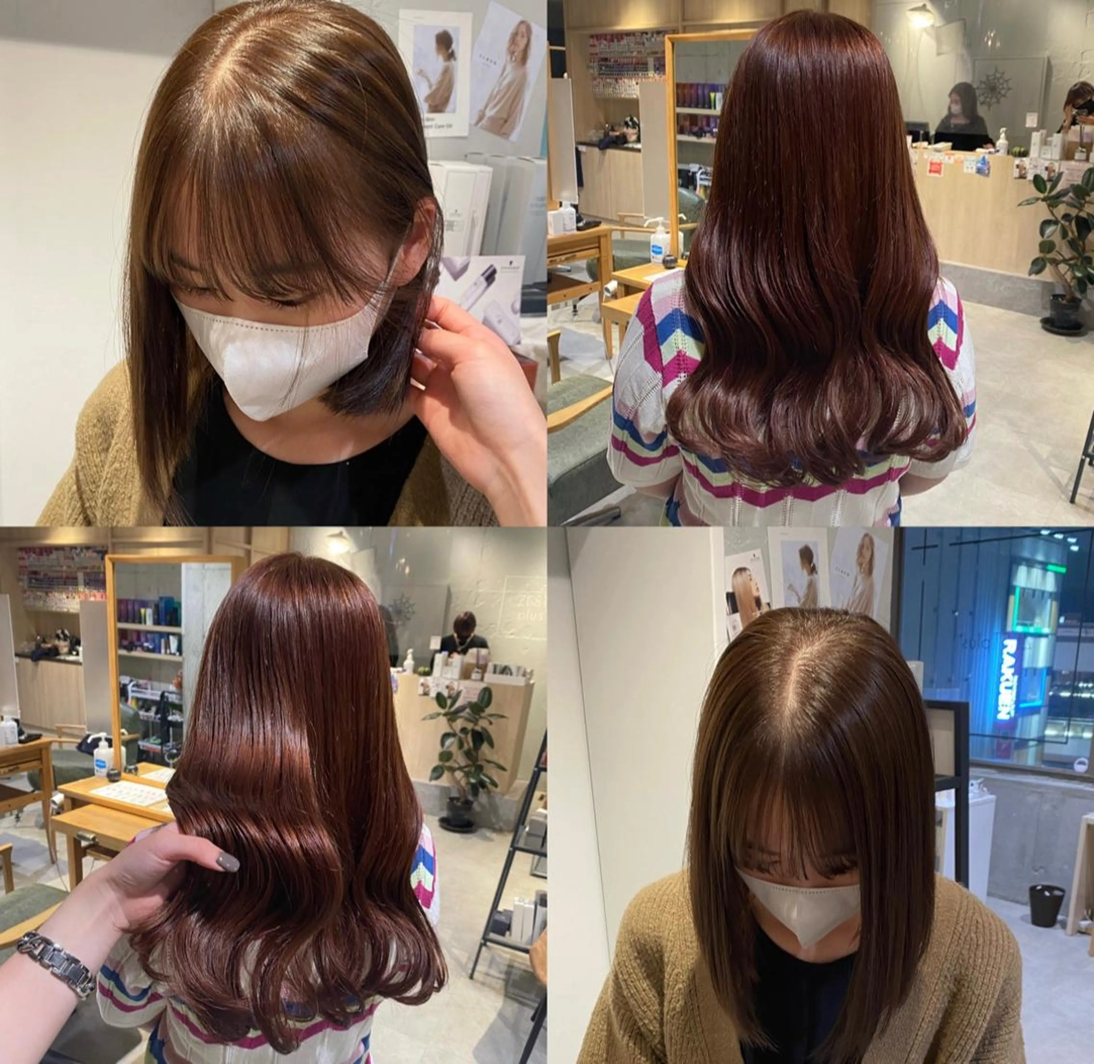 🧴［人気No. 1］メンテナンスカット+ワンカラー+髪質改善トリートメント🫧の写真