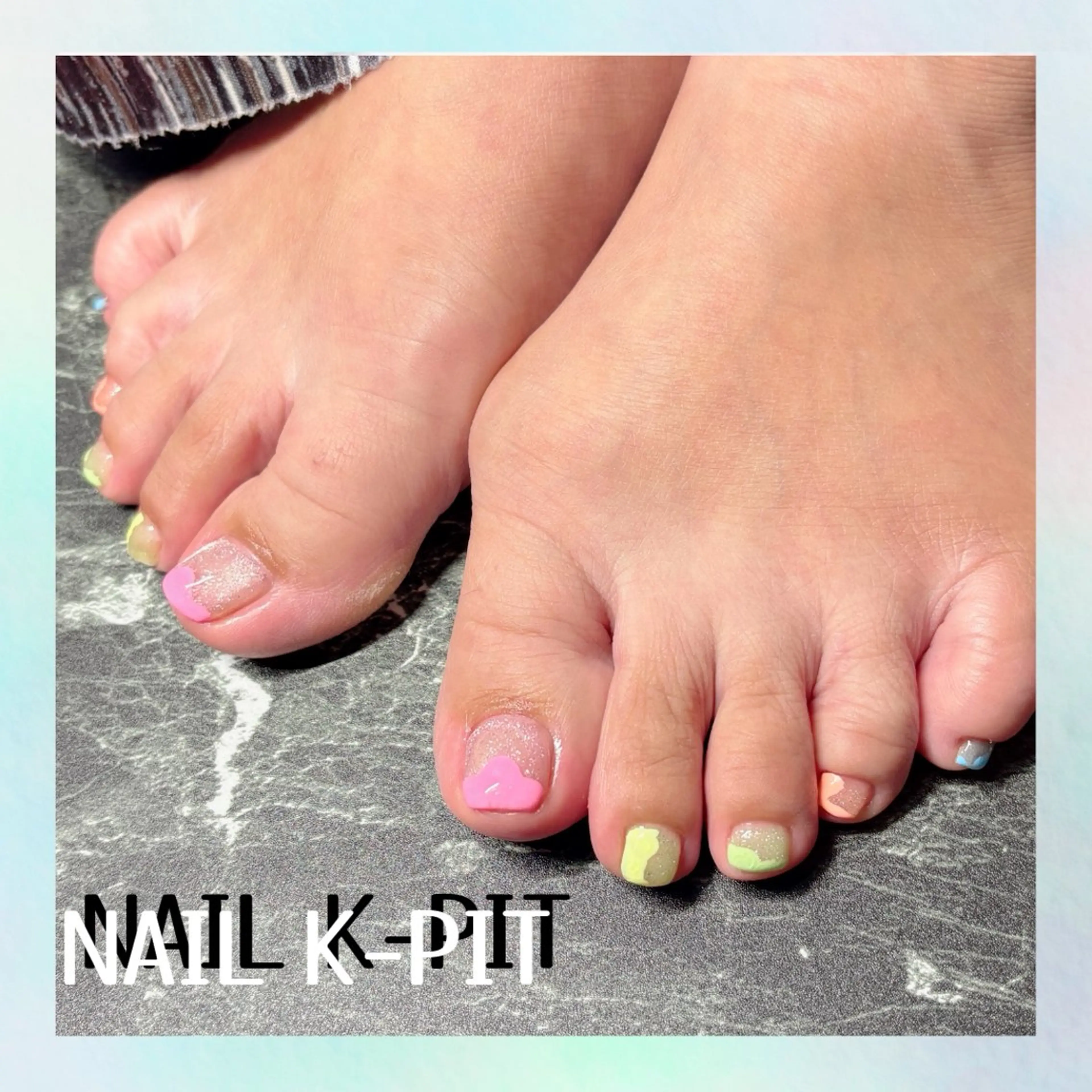 ネイル フットネイル NAIL K-PIT ネイル ケーピットのネイルデザイン