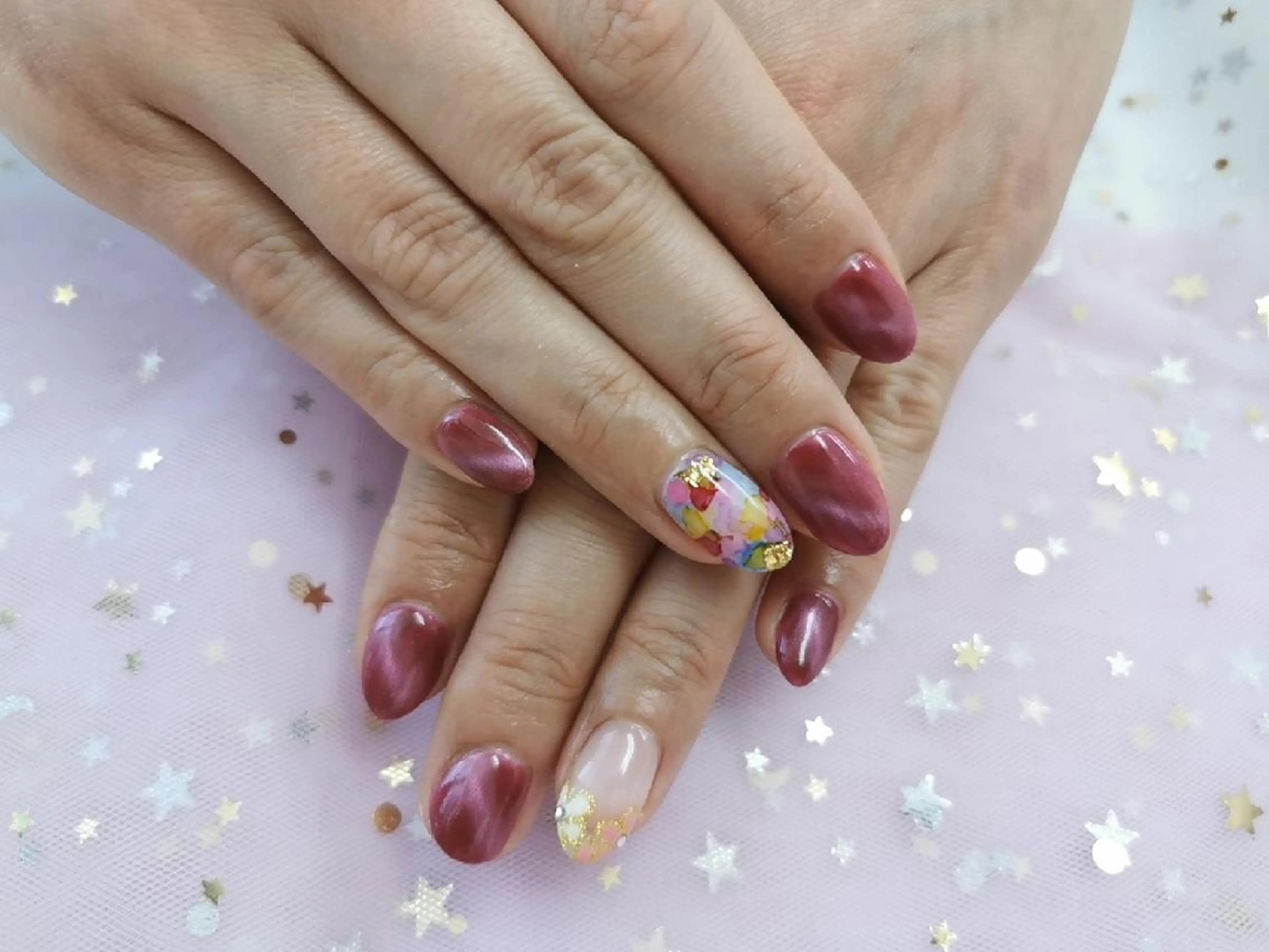 ネイル ハンドネイル 上福岡 らんらんのネイルデザイン