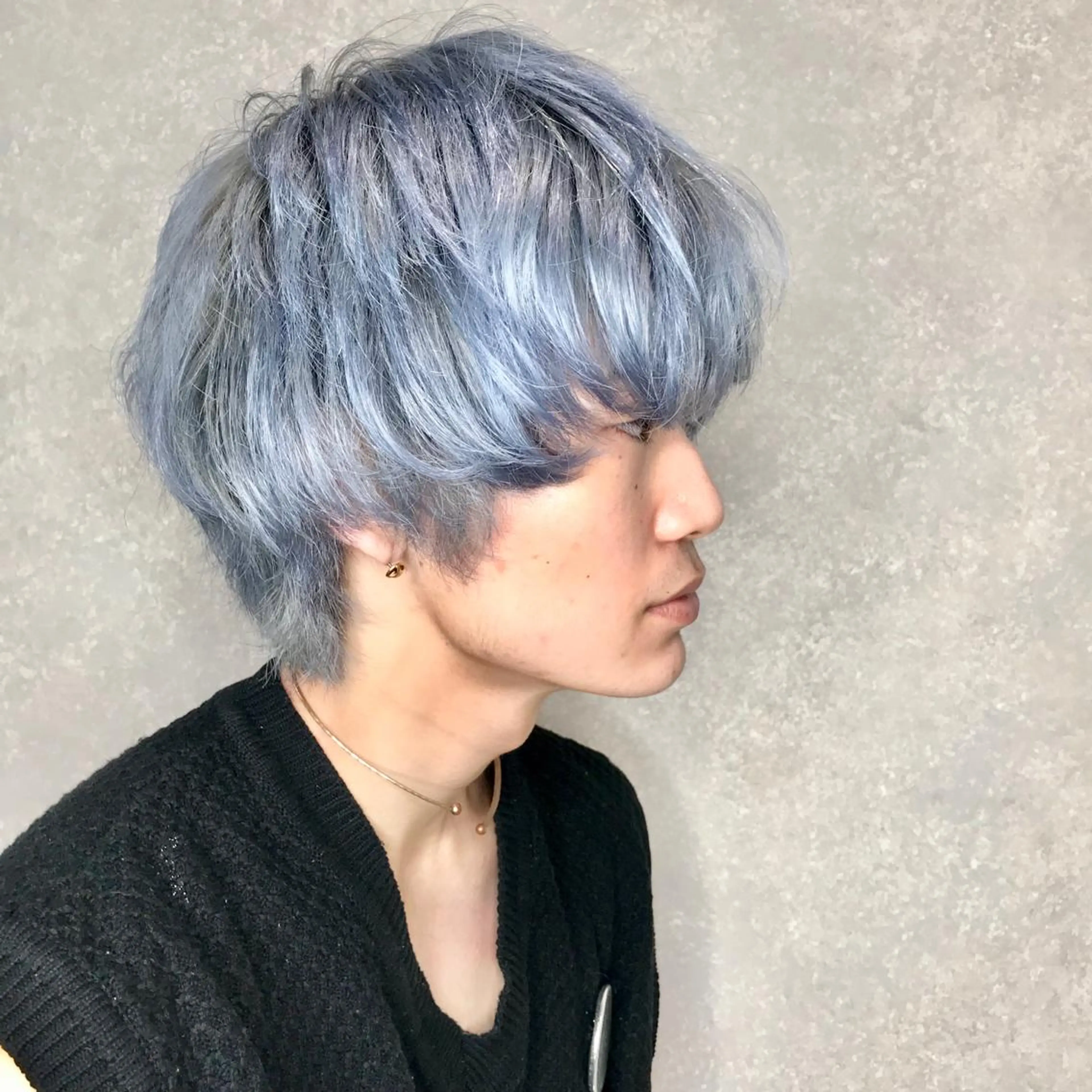 ショート カラー 🇰🇷カルマパーマ kaito🇰🇷のヘアスタイル