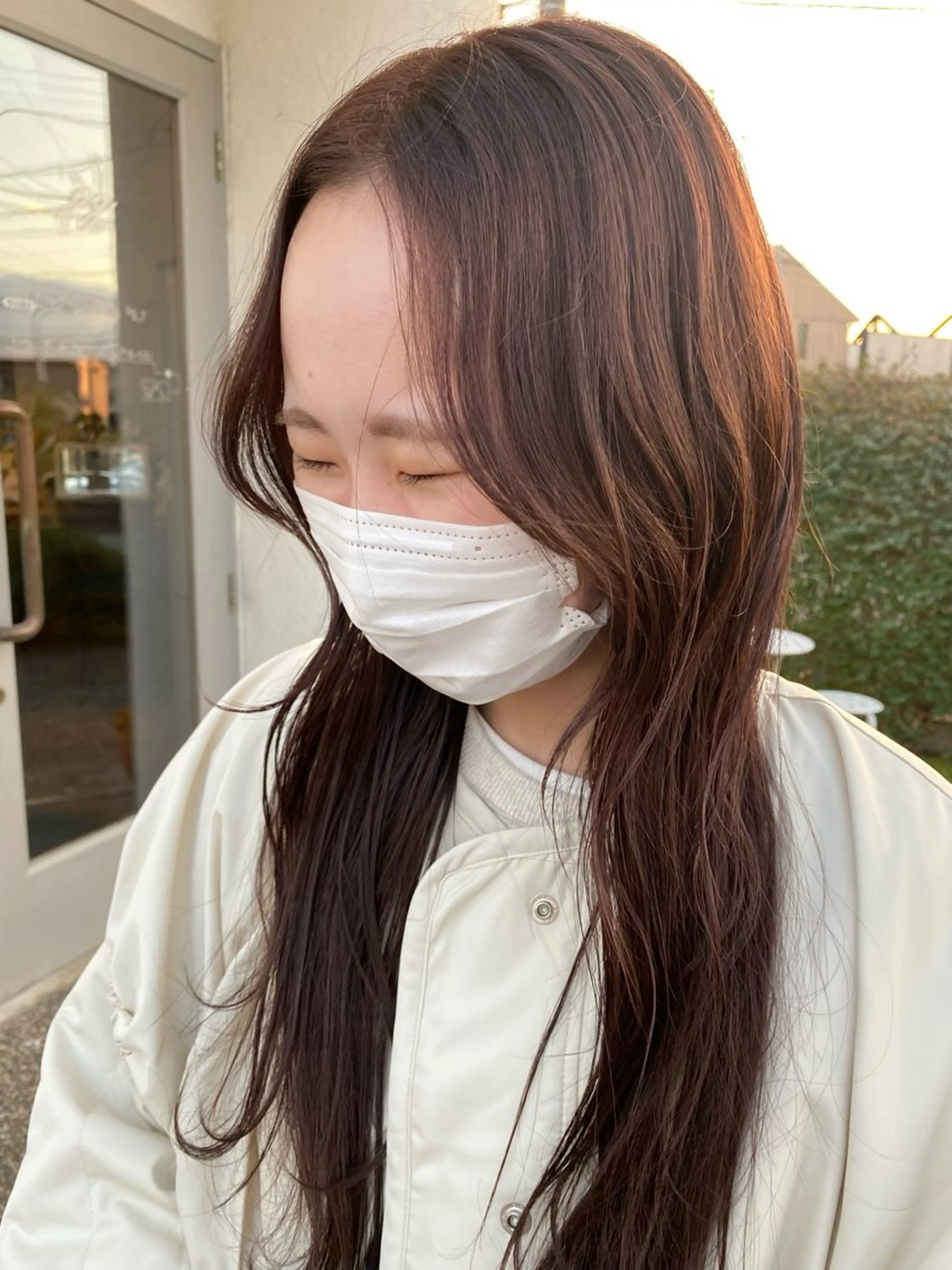 ロング 北川 飛瑶のヘアスタイル