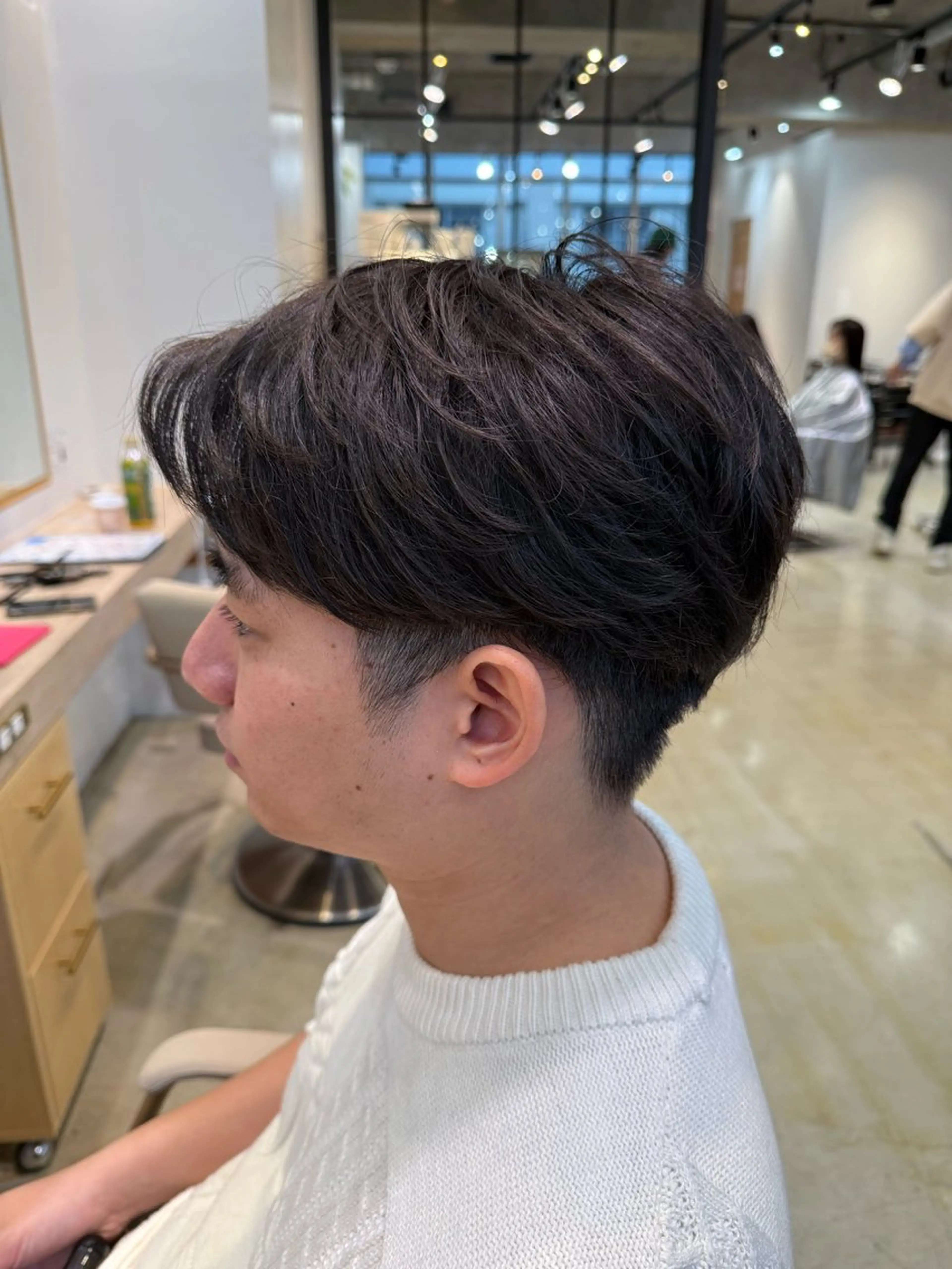 メンズ センターパート カット ❄️高野 杏介❄️ツヤ髪得意！のヘアスタイル