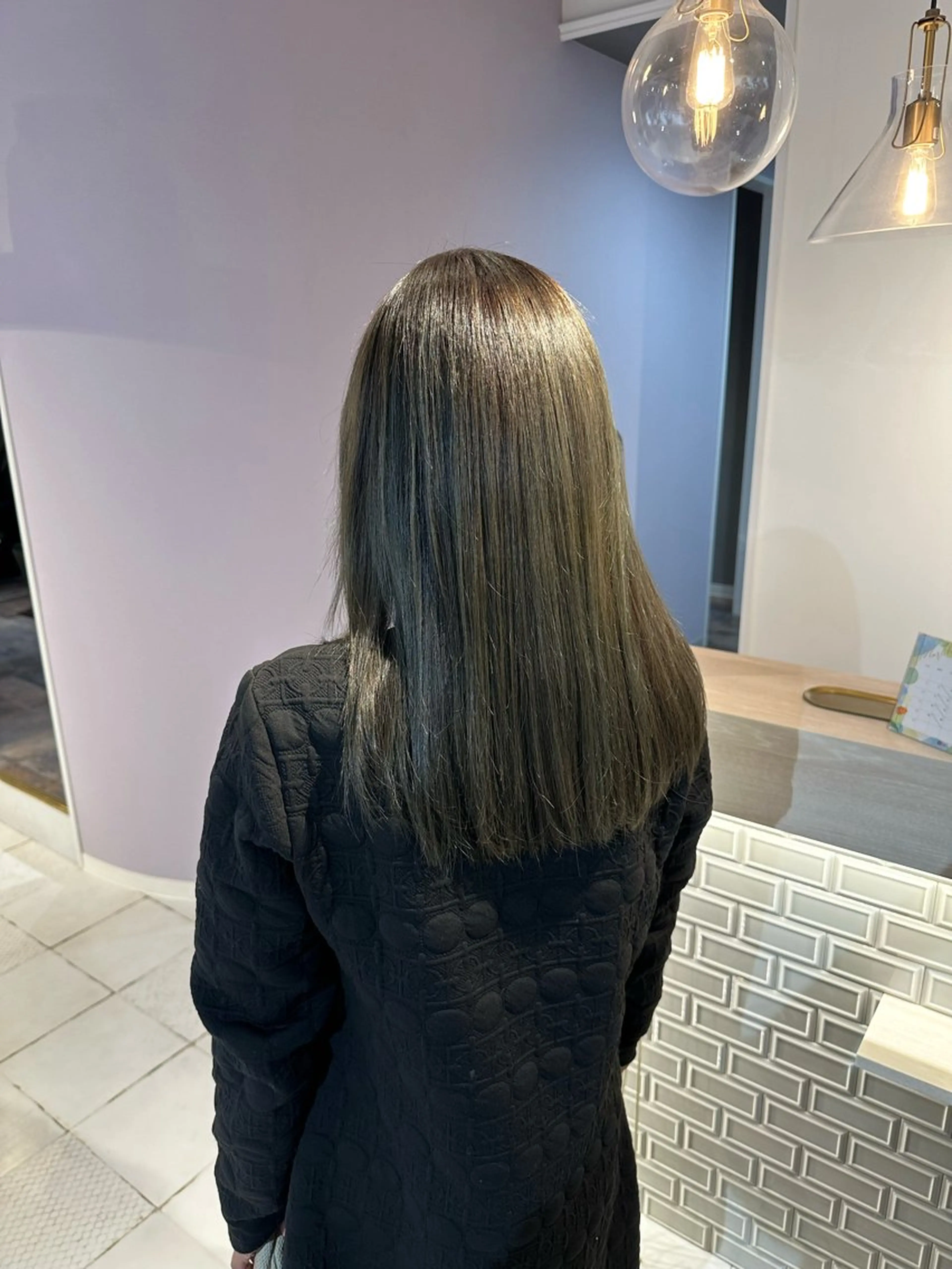 カラー 髪質改善 AInoa  TENET所属・北千住 髪質改善 カナのヘアスタイル