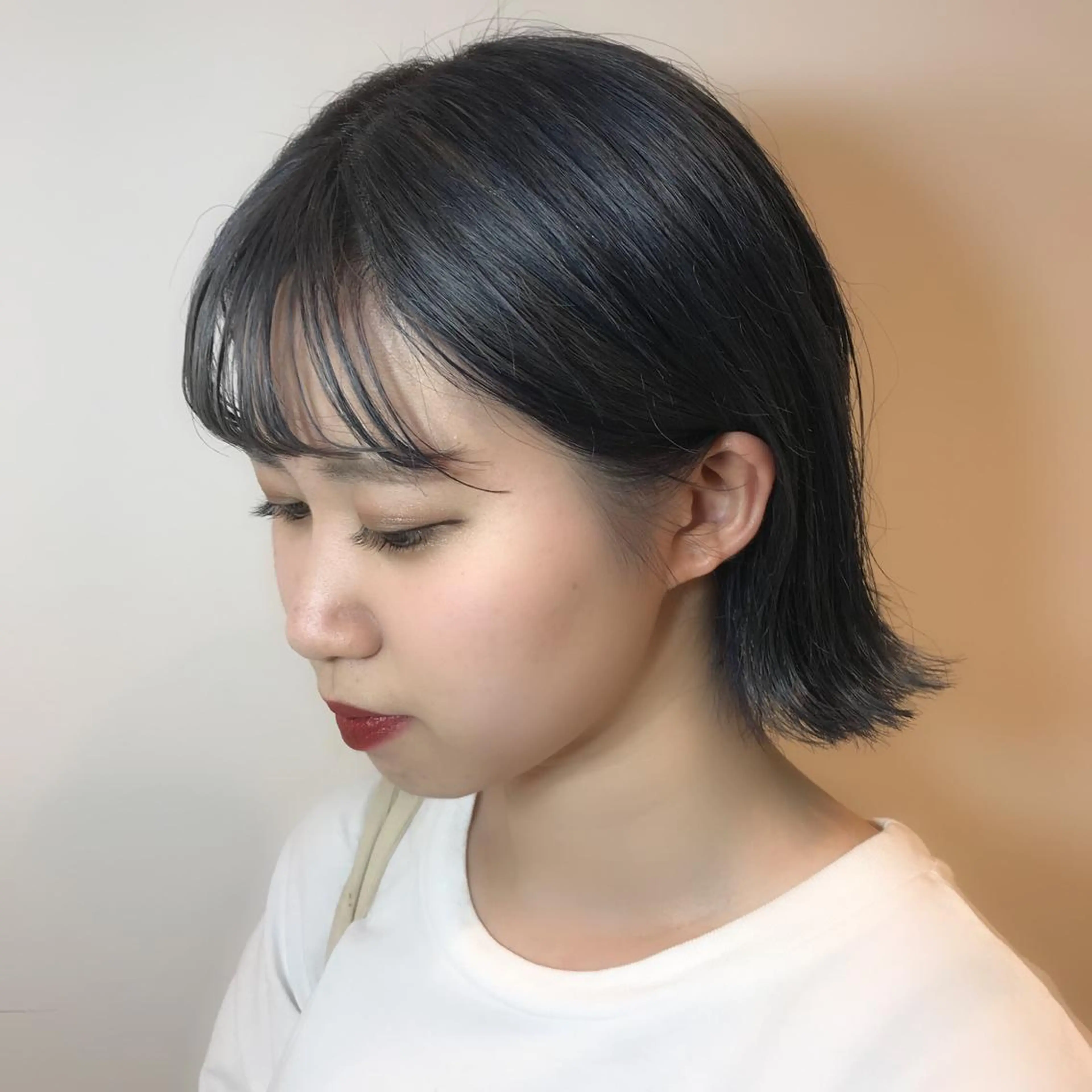 ショート カラー アオイ🩵暖色 /まろやかカラーのヘアスタイル