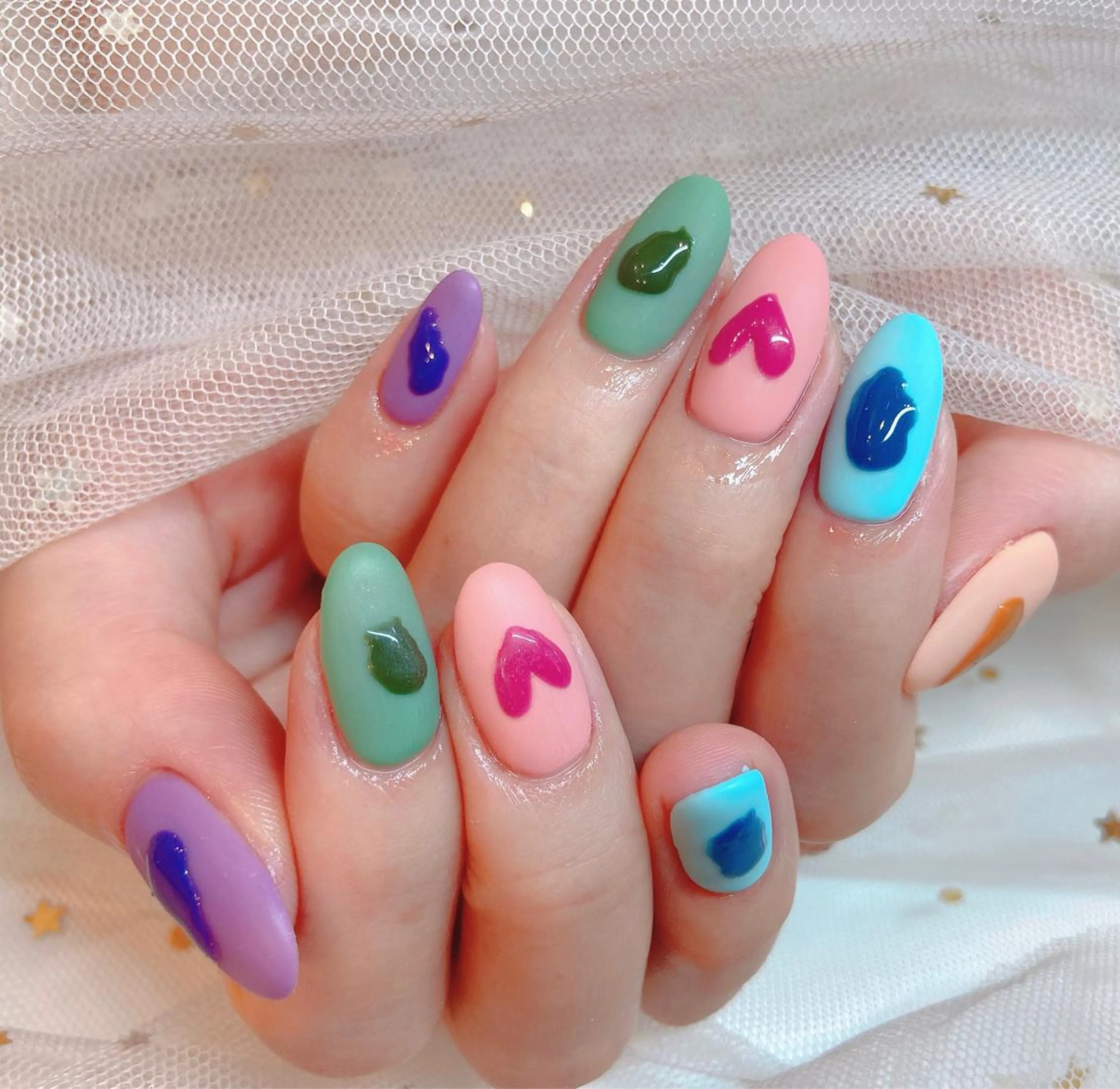 ネイル 長さだし専門店 M2　rikaのネイルデザイン