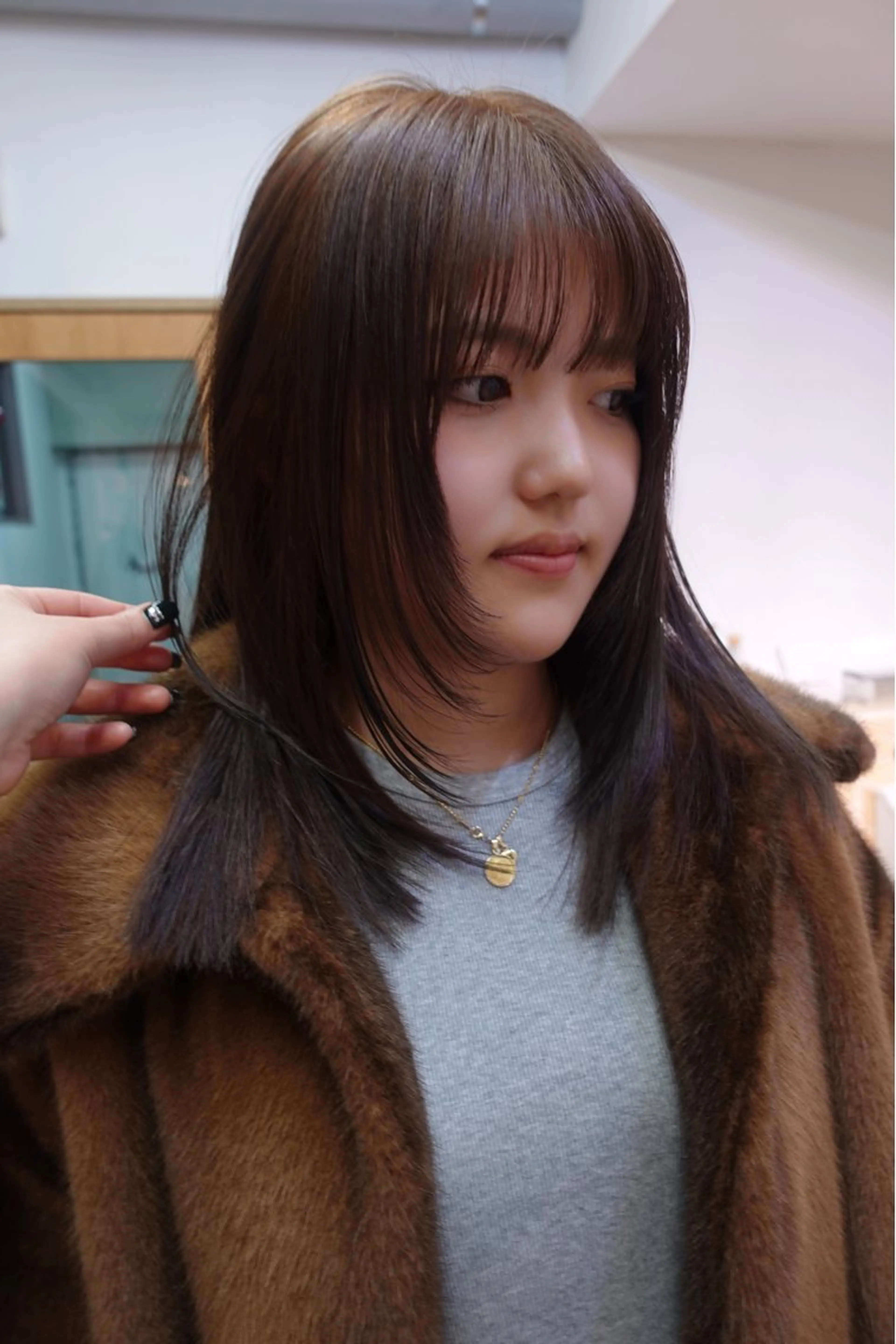 カラー カット ヘアカラー sakura🌸 レイヤー/韓国ヘアのヘアスタイル