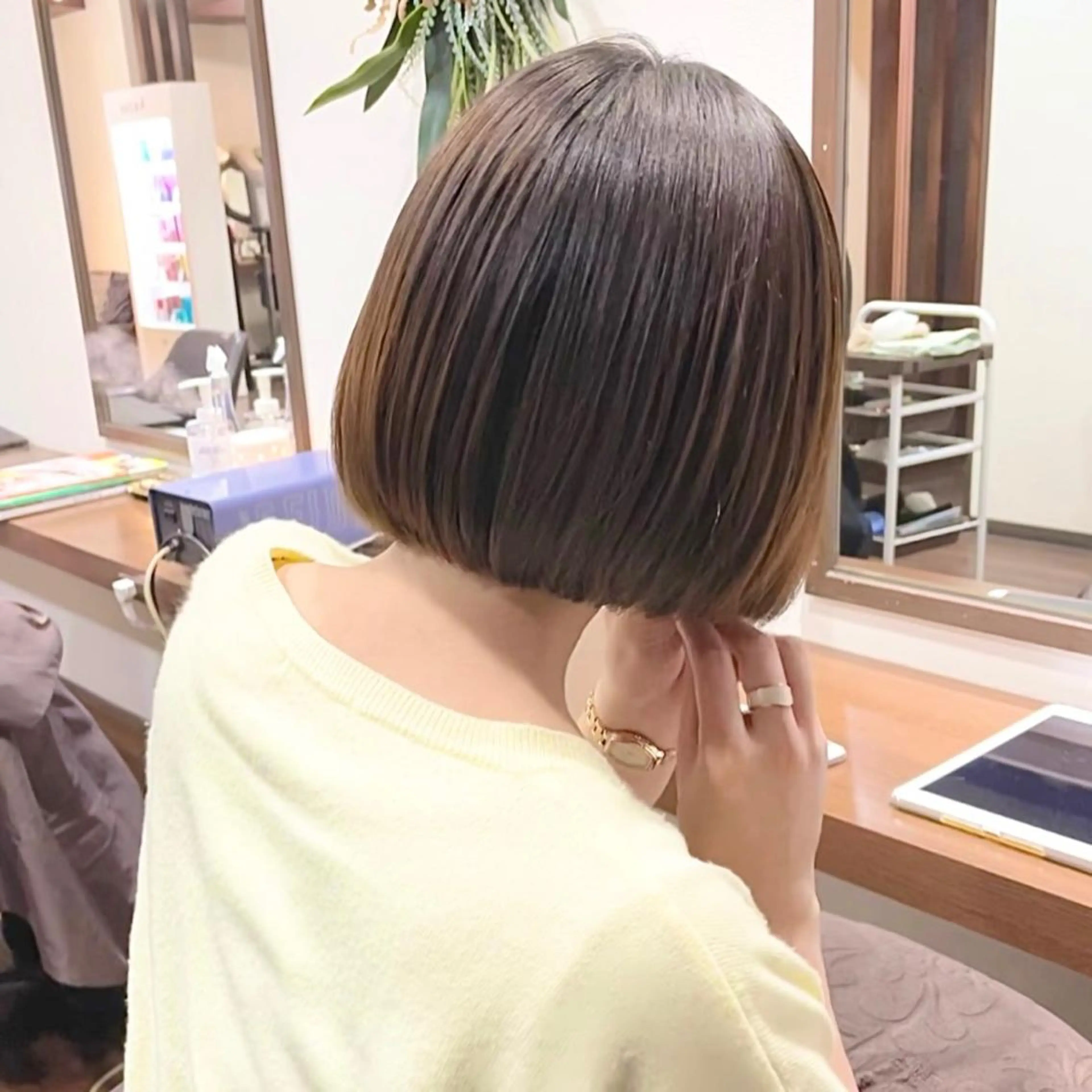 ショート カラー ボブ カット トリートメント さわ きょうすけ/ ボブ髪質改善ショートのヘアスタイル