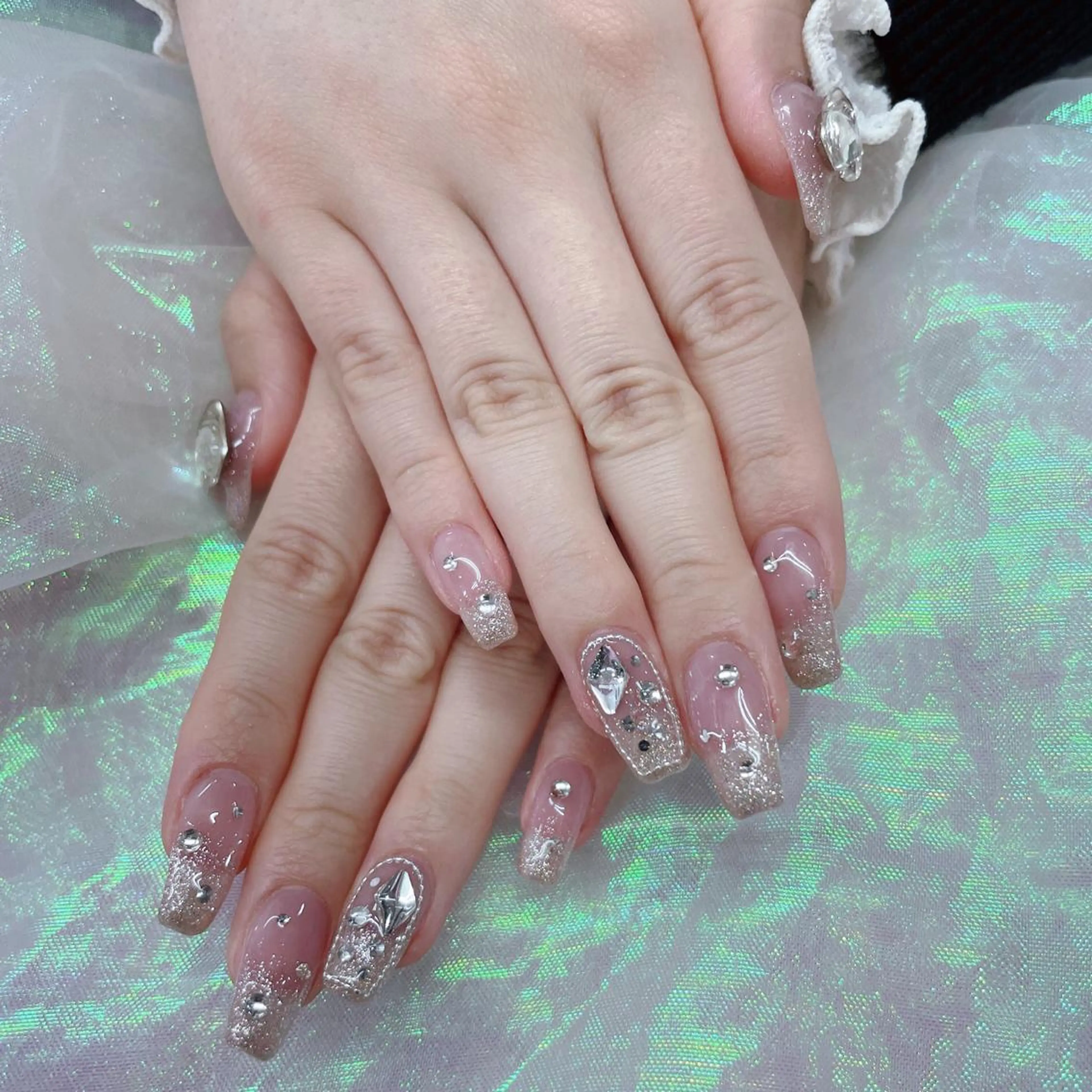 ネイル ラベンダー💖日暮里 ルル💖ネイルのネイルデザイン